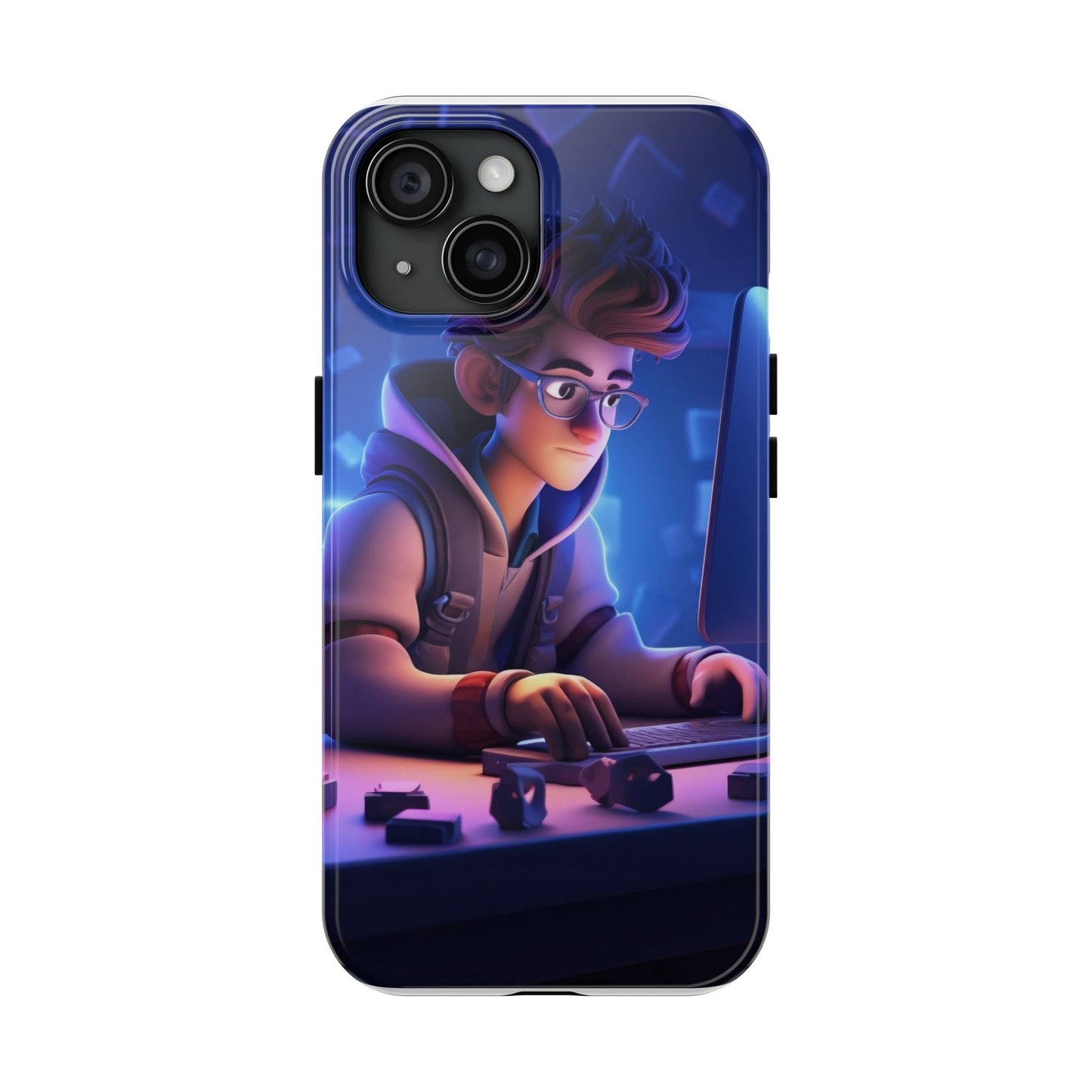 Gaming-Themed Phone Case - Tough Phone Cases for Gamers, Mobile Accessories, Cool Tech Gifts, Birthday Present, Geeky Gifts
