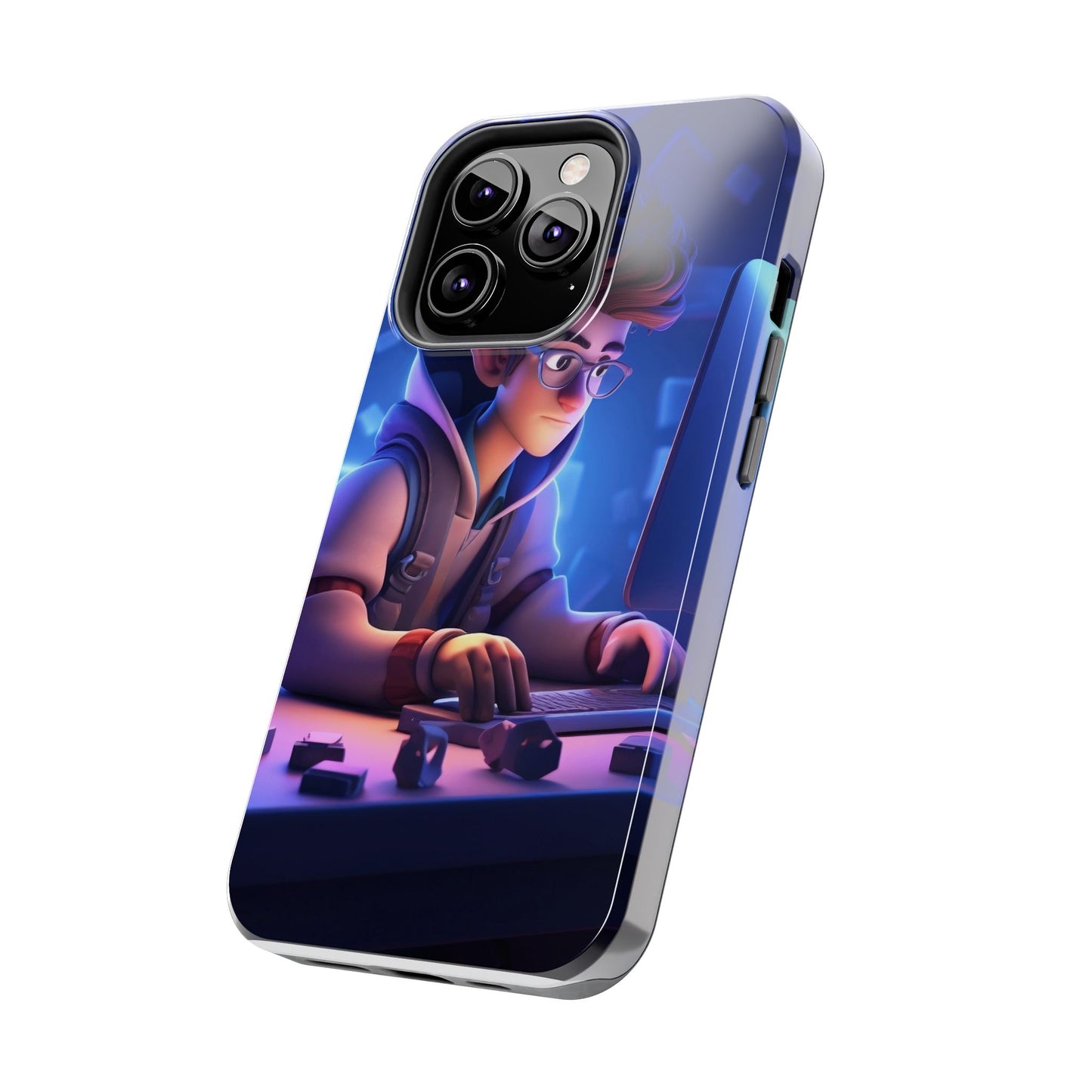 Gaming-Themed Phone Case - Tough Phone Cases for Gamers, Mobile Accessories, Cool Tech Gifts, Birthday Present, Geeky Gifts