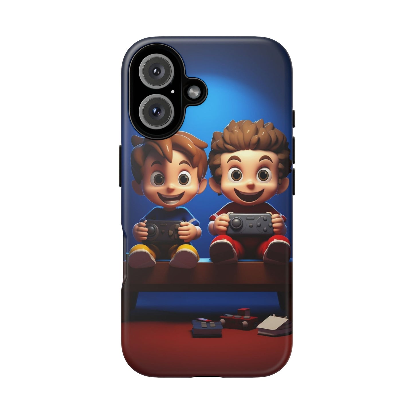 Kids Gaming Phone Case, Tough Cases, Cute Phone Cover, Cartoon Game Controller, Gift for Gamers, Fun Accessories