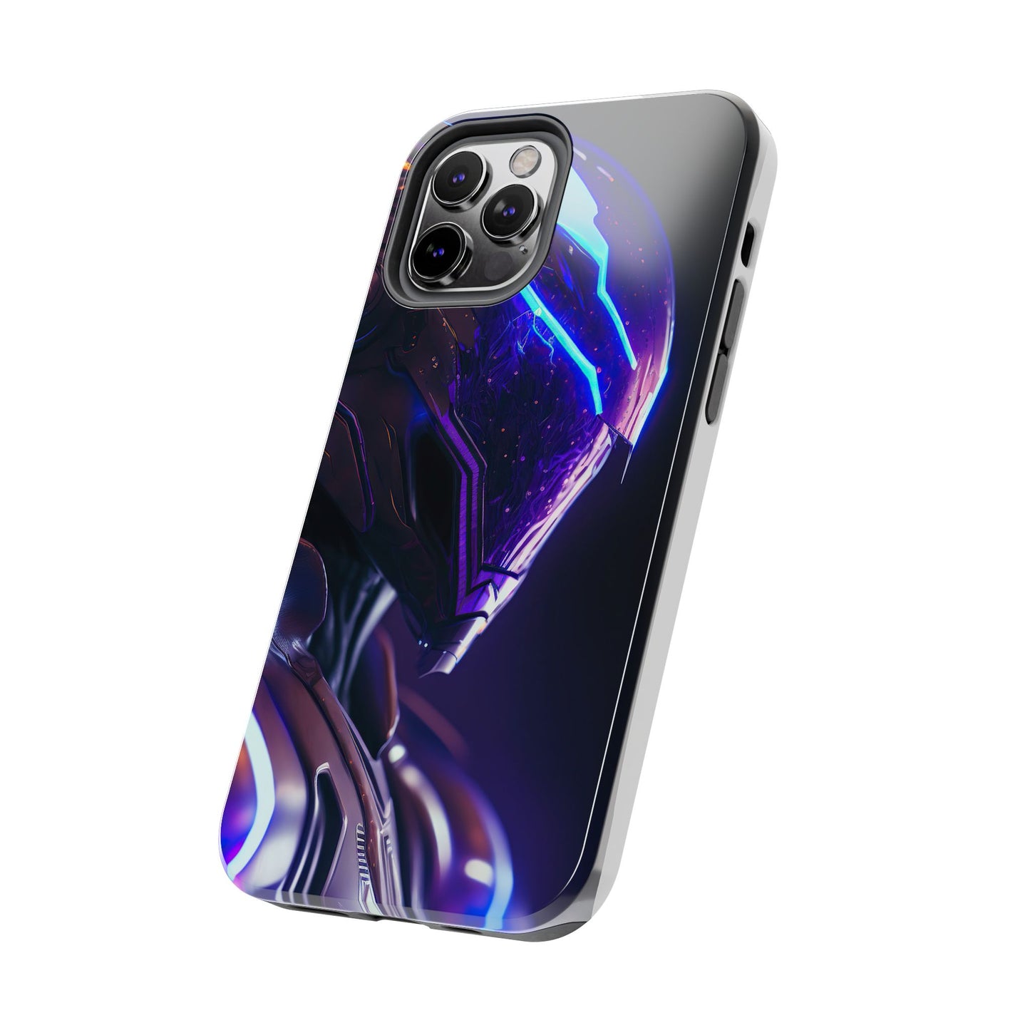 Futuristic Tough Phone Cases, Durable Phone Cover, Sci-Fi Phone Case, Tech Lover Gift, Unique Phone Accessory