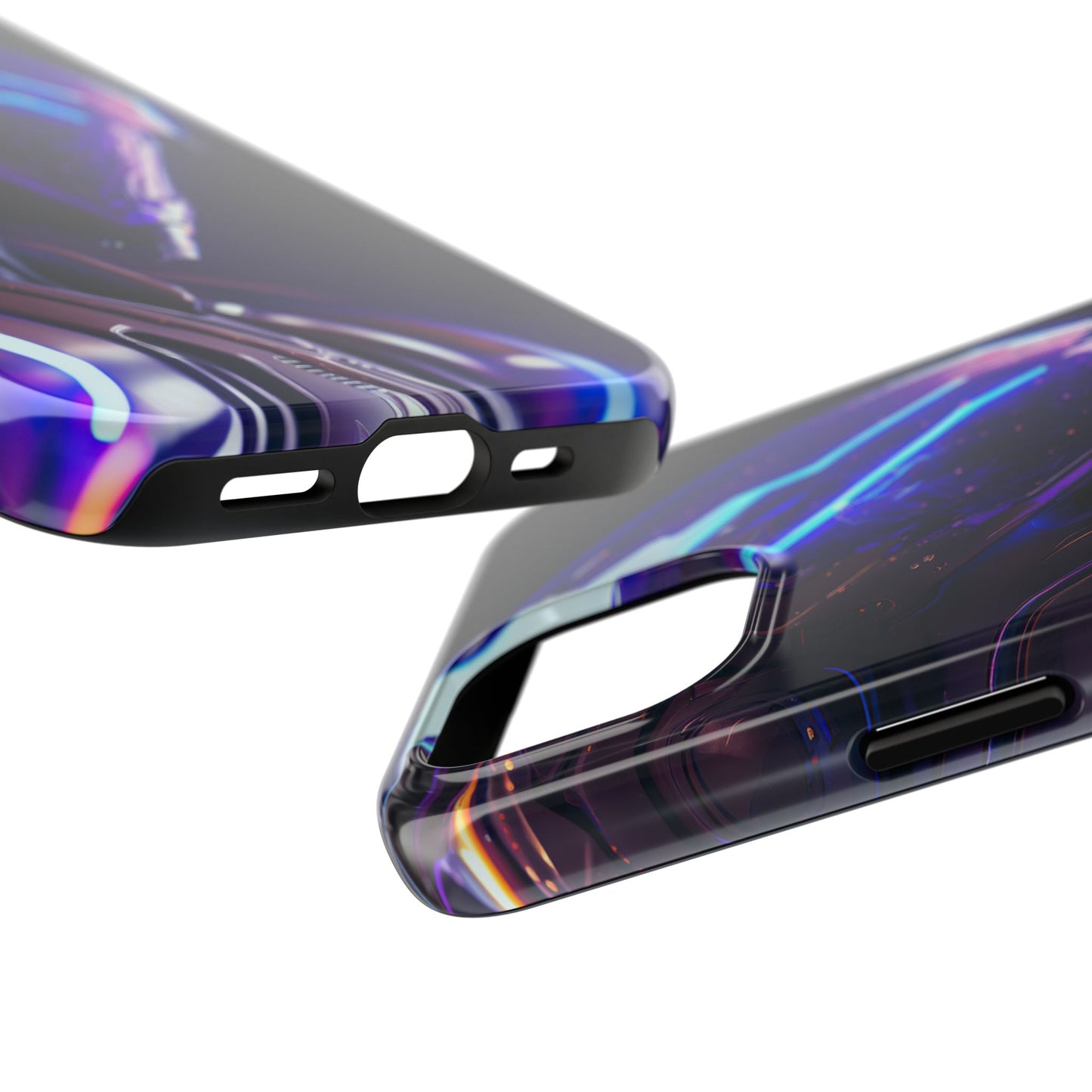 Futuristic Tough Phone Cases, Durable Phone Cover, Sci-Fi Phone Case, Tech Lover Gift, Unique Phone Accessory
