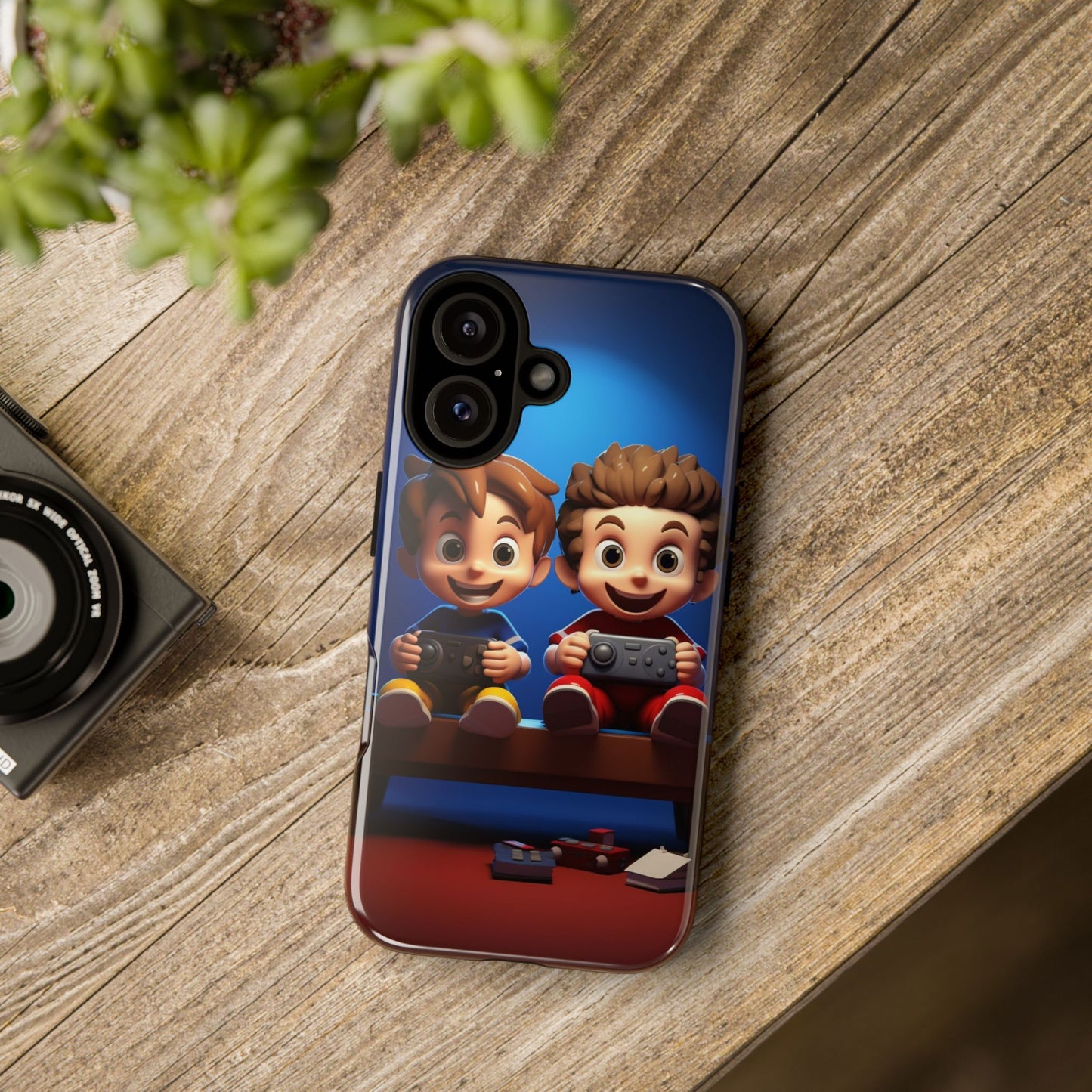 Kids Gaming Phone Case, Tough Cases, Cute Phone Cover, Cartoon Game Controller, Gift for Gamers, Fun Accessories