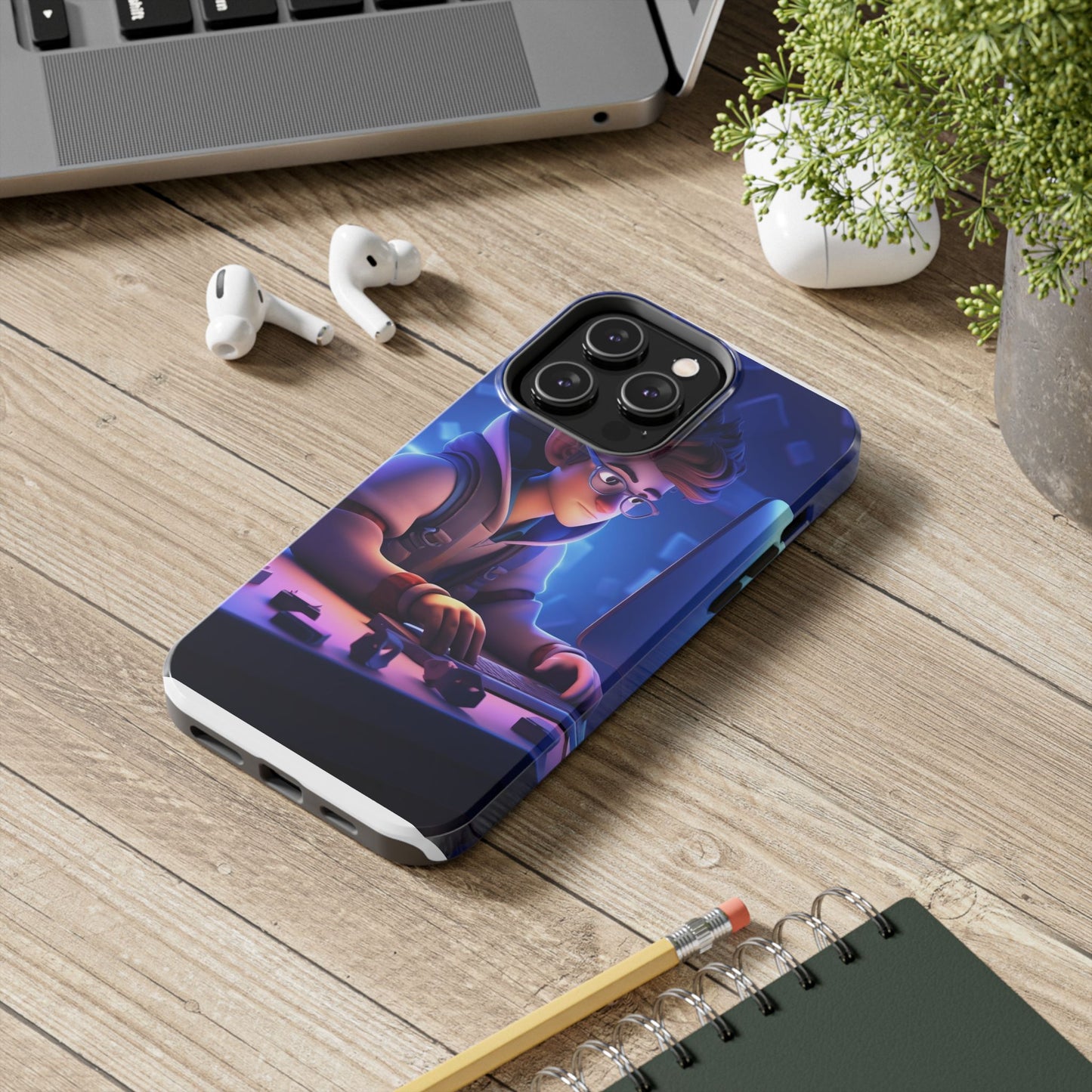 Gaming-Themed Phone Case - Tough Phone Cases for Gamers, Mobile Accessories, Cool Tech Gifts, Birthday Present, Geeky Gifts