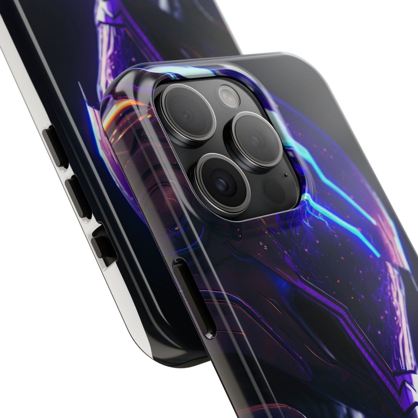Futuristic Tough Phone Cases, Durable Phone Cover, Sci-Fi Phone Case, Tech Lover Gift, Unique Phone Accessory