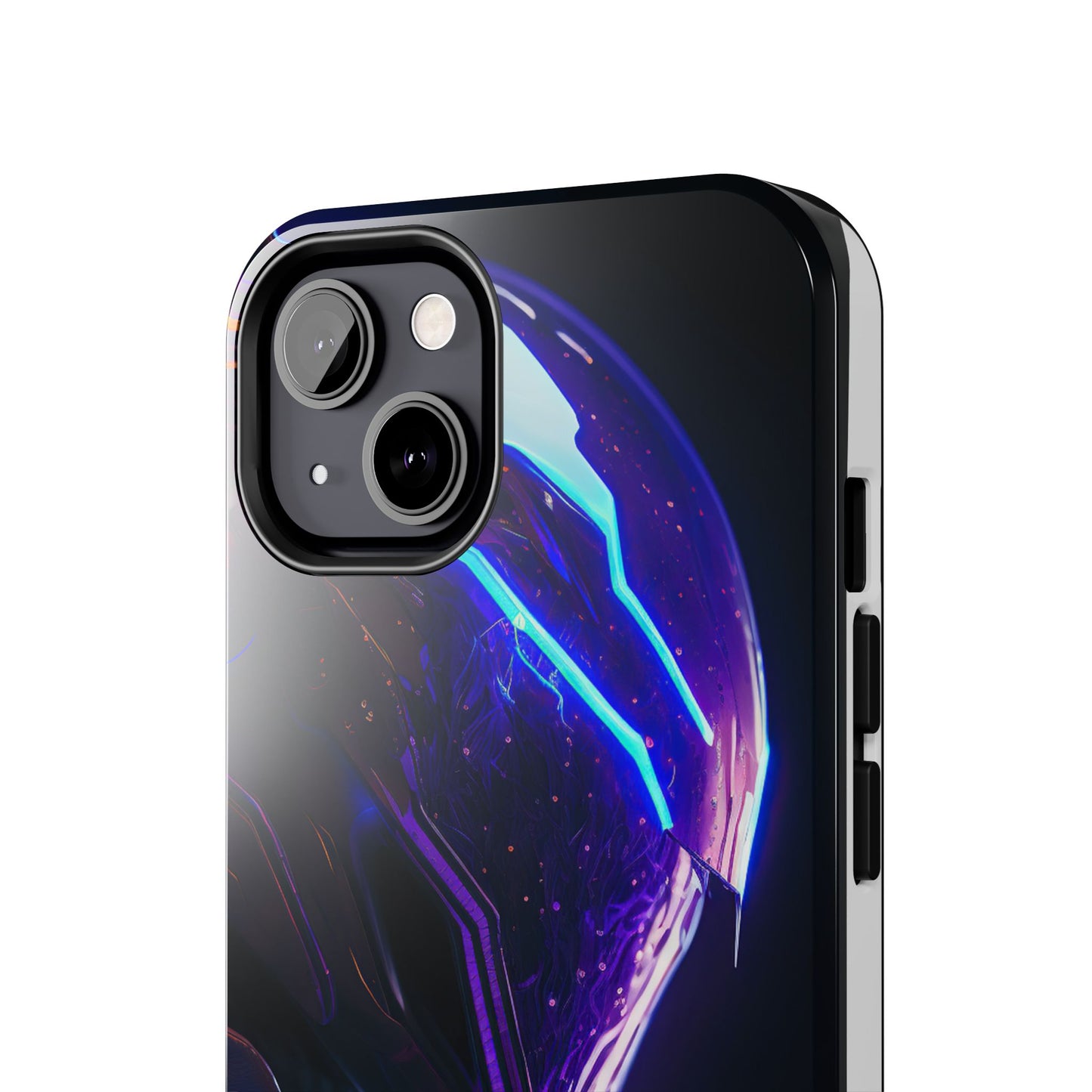 Futuristic Tough Phone Cases, Durable Phone Cover, Sci-Fi Phone Case, Tech Lover Gift, Unique Phone Accessory
