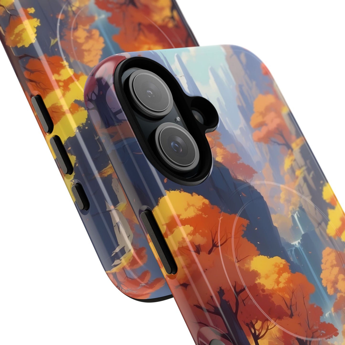 Autumn Landscape Phone Case, Tough Magnetic Cases for Fall Lovers, Nature Phone Cover, Unique Gift for Him/Her, Durable Phone Accessory