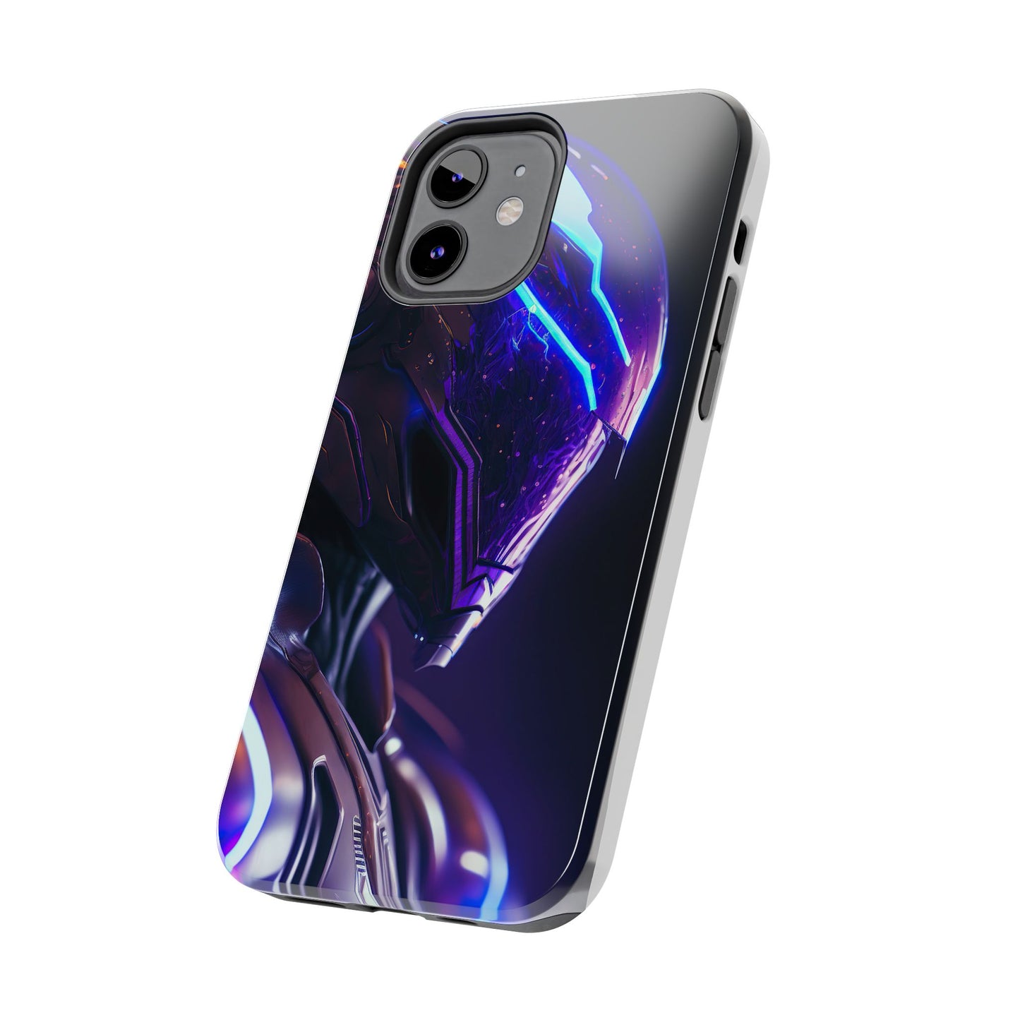 Futuristic Tough Phone Cases, Durable Phone Cover, Sci-Fi Phone Case, Tech Lover Gift, Unique Phone Accessory