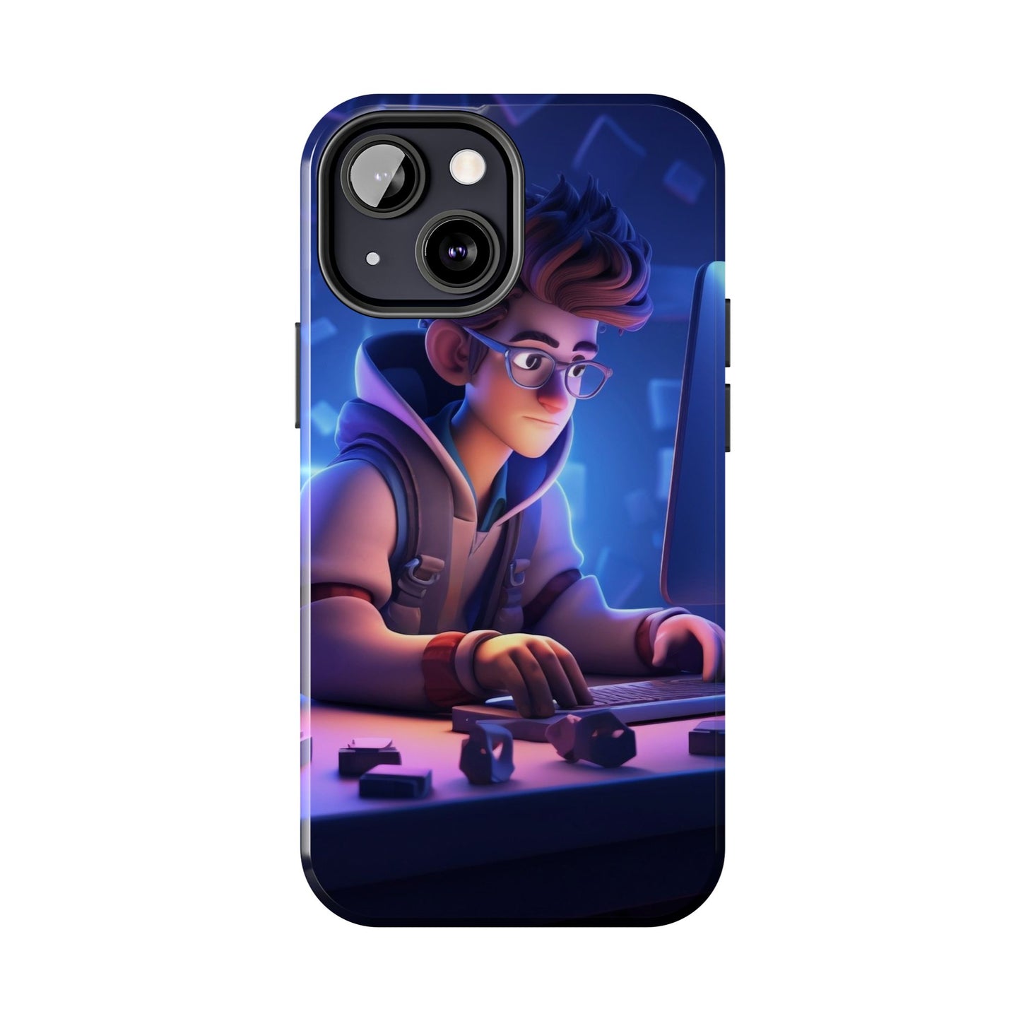 Gaming-Themed Phone Case - Tough Phone Cases for Gamers, Mobile Accessories, Cool Tech Gifts, Birthday Present, Geeky Gifts