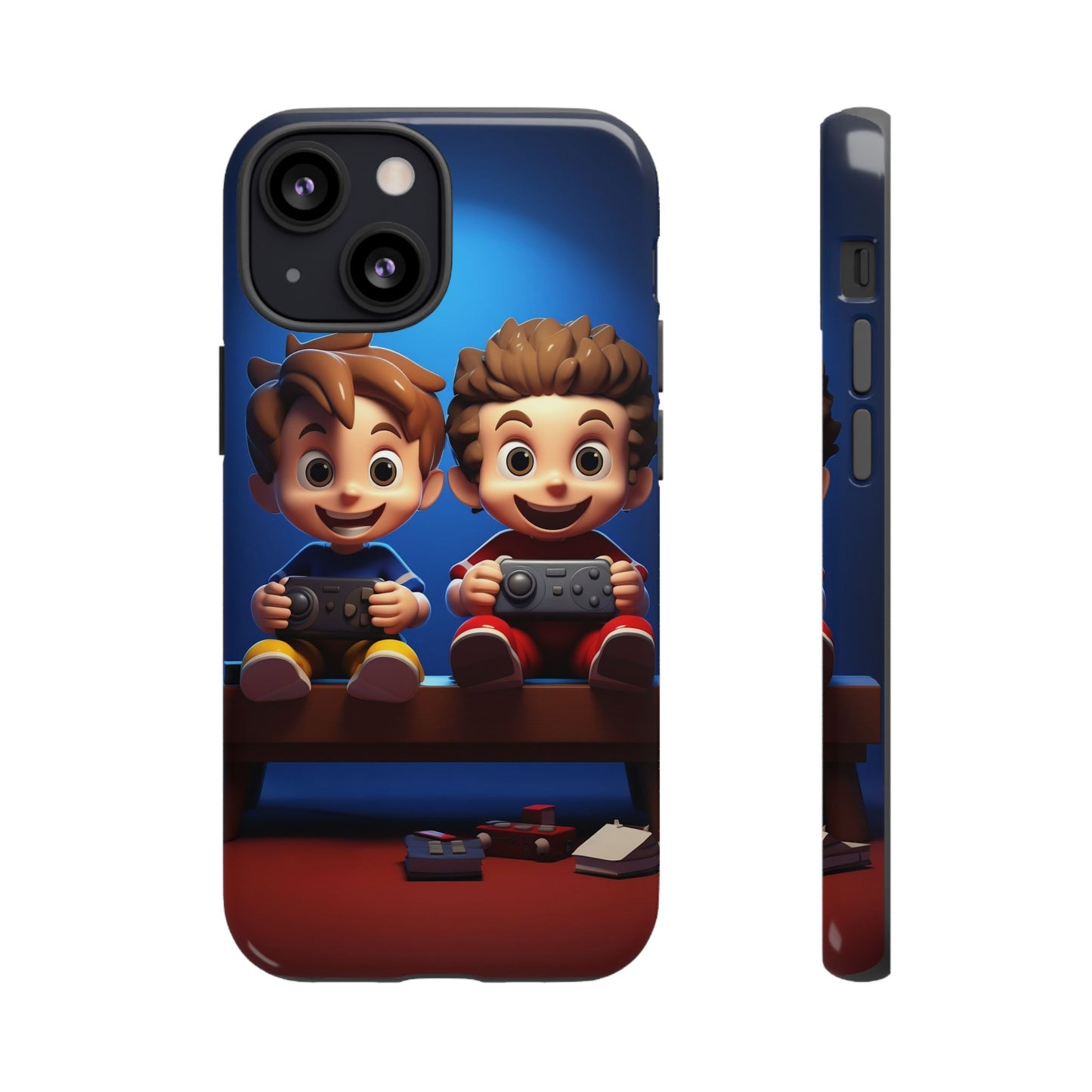 Kids Gaming Phone Case, Tough Cases, Cute Phone Cover, Cartoon Game Controller, Gift for Gamers, Fun Accessories