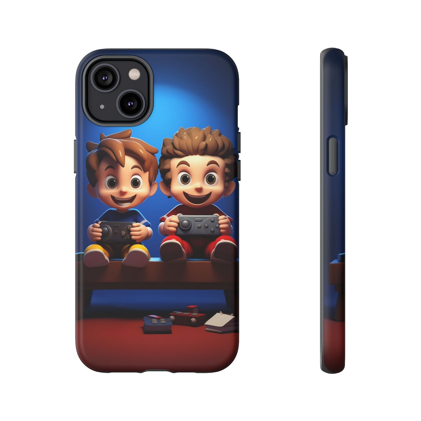 Kids Gaming Phone Case, Tough Cases, Cute Phone Cover, Cartoon Game Controller, Gift for Gamers, Fun Accessories