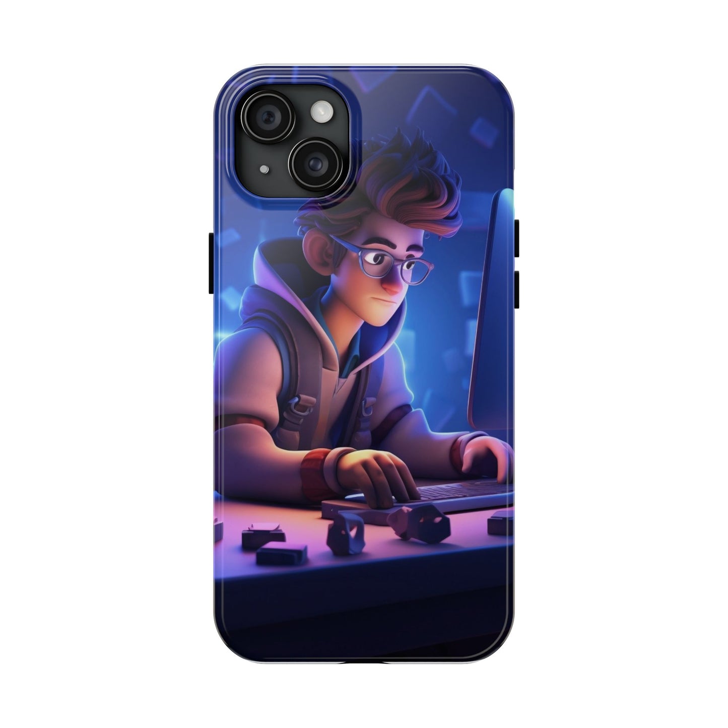 Gaming-Themed Phone Case - Tough Phone Cases for Gamers, Mobile Accessories, Cool Tech Gifts, Birthday Present, Geeky Gifts