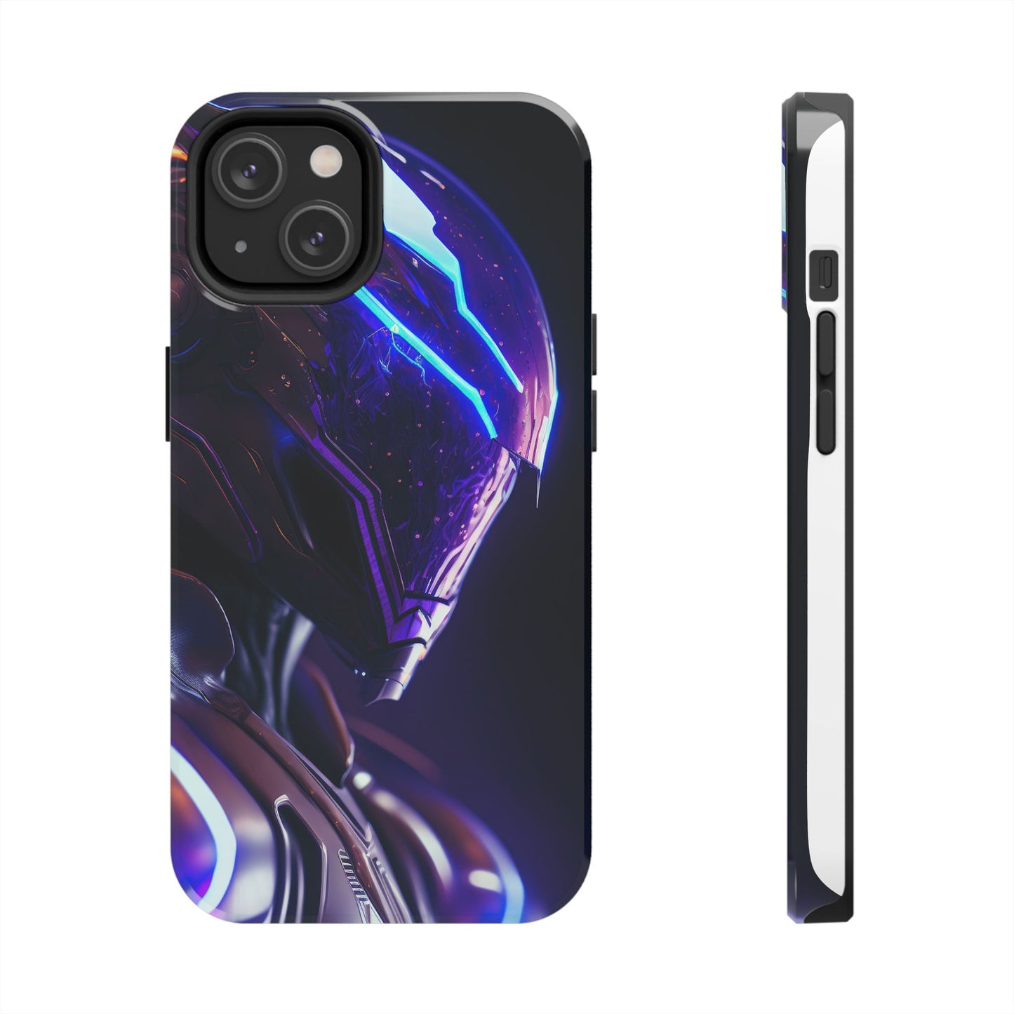 Futuristic Tough Phone Cases, Durable Phone Cover, Sci-Fi Phone Case, Tech Lover Gift, Unique Phone Accessory