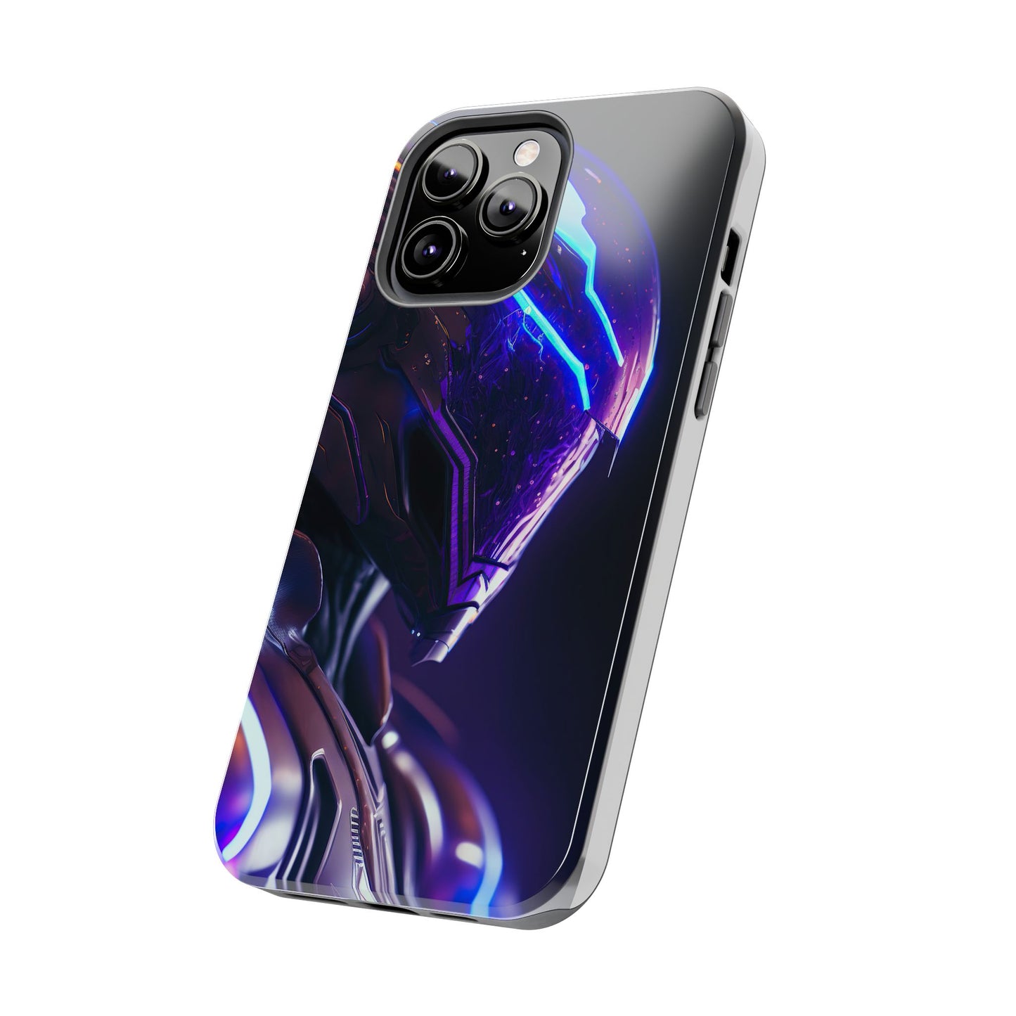 Futuristic Tough Phone Cases, Durable Phone Cover, Sci-Fi Phone Case, Tech Lover Gift, Unique Phone Accessory