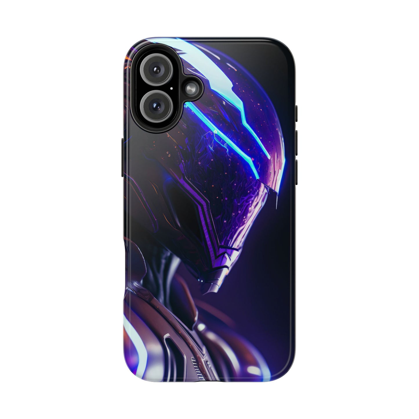 Futuristic Tough Phone Cases, Durable Phone Cover, Sci-Fi Phone Case, Tech Lover Gift, Unique Phone Accessory