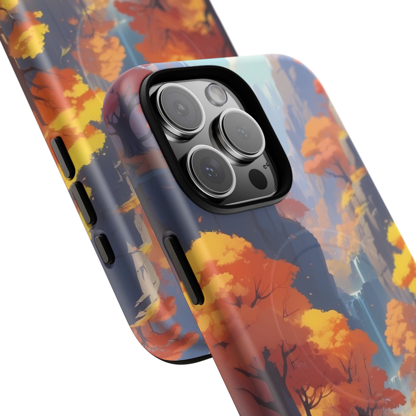 Autumn Landscape Phone Case, Tough Magnetic Cases for Fall Lovers, Nature Phone Cover, Unique Gift for Him/Her, Durable Phone Accessory