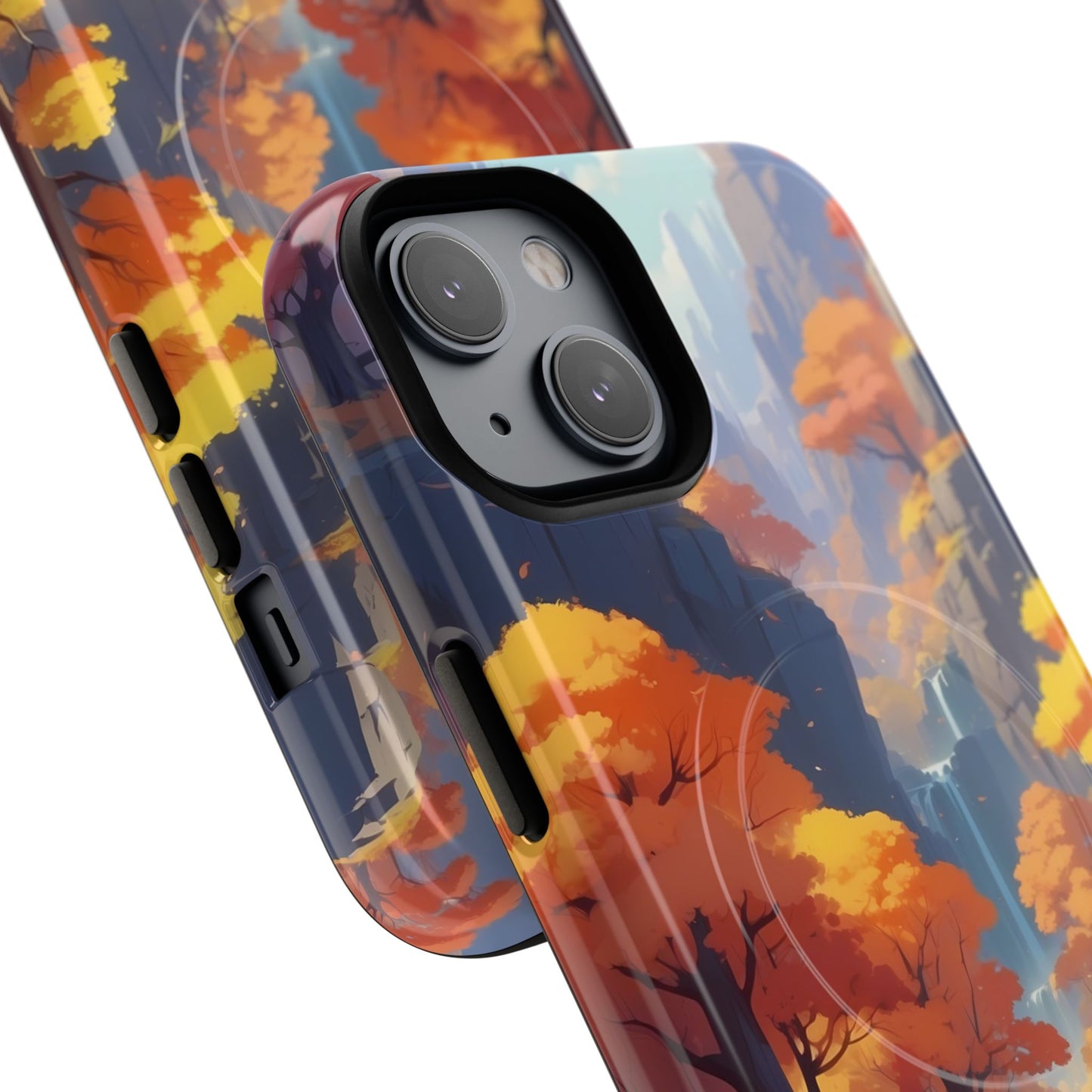 Autumn Landscape Phone Case, Tough Magnetic Cases for Fall Lovers, Nature Phone Cover, Unique Gift for Him/Her, Durable Phone Accessory