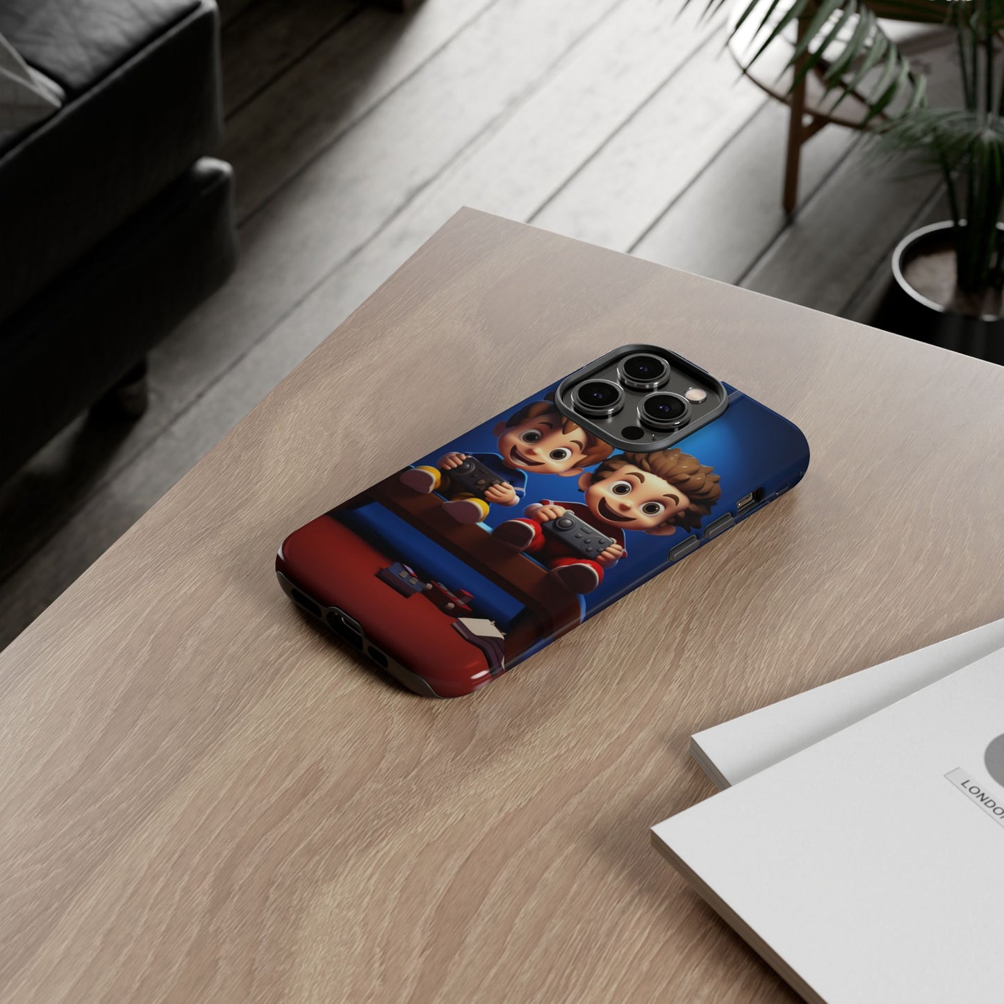 Kids Gaming Phone Case, Tough Cases, Cute Phone Cover, Cartoon Game Controller, Gift for Gamers, Fun Accessories