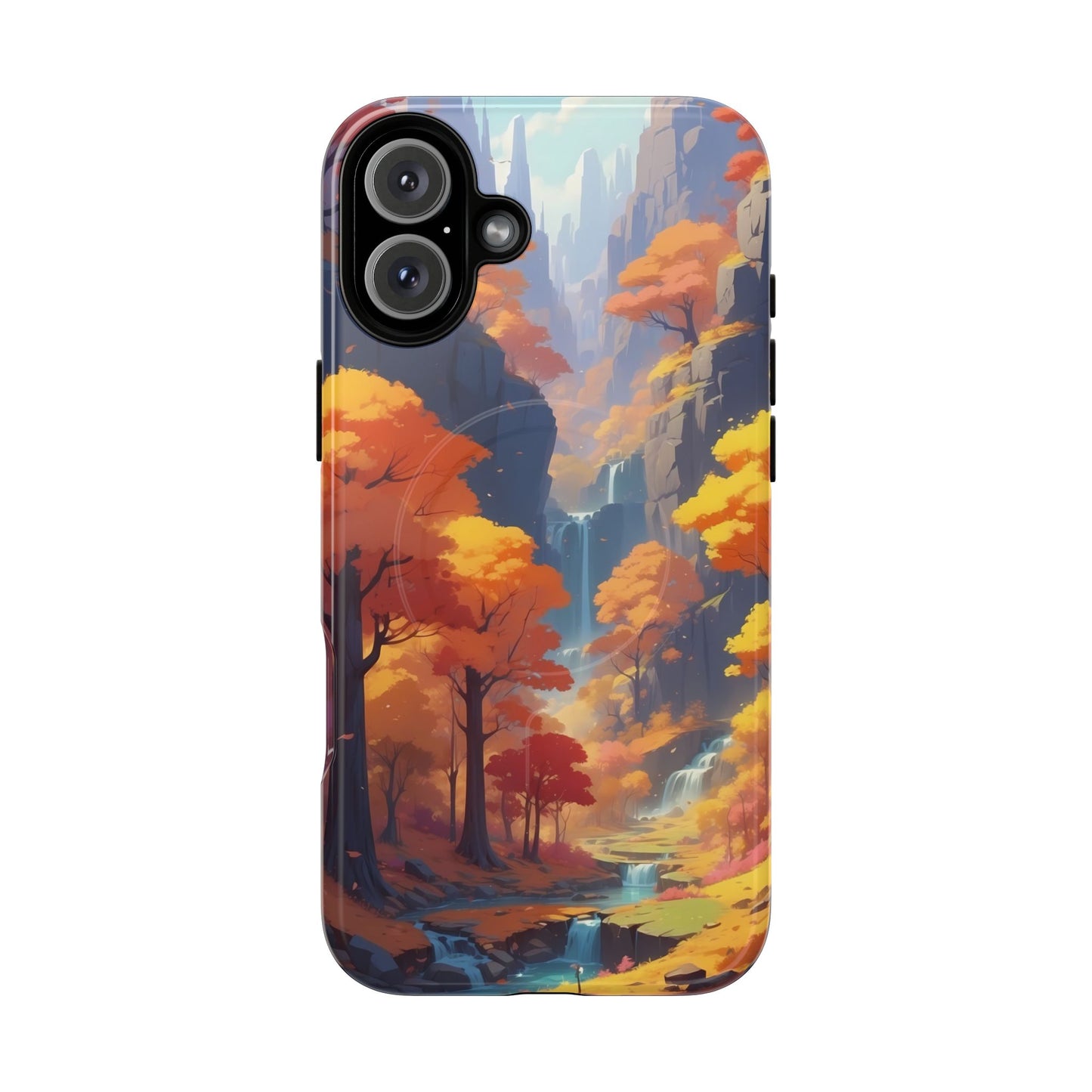 Autumn Landscape Phone Case, Tough Magnetic Cases for Fall Lovers, Nature Phone Cover, Unique Gift for Him/Her, Durable Phone Accessory