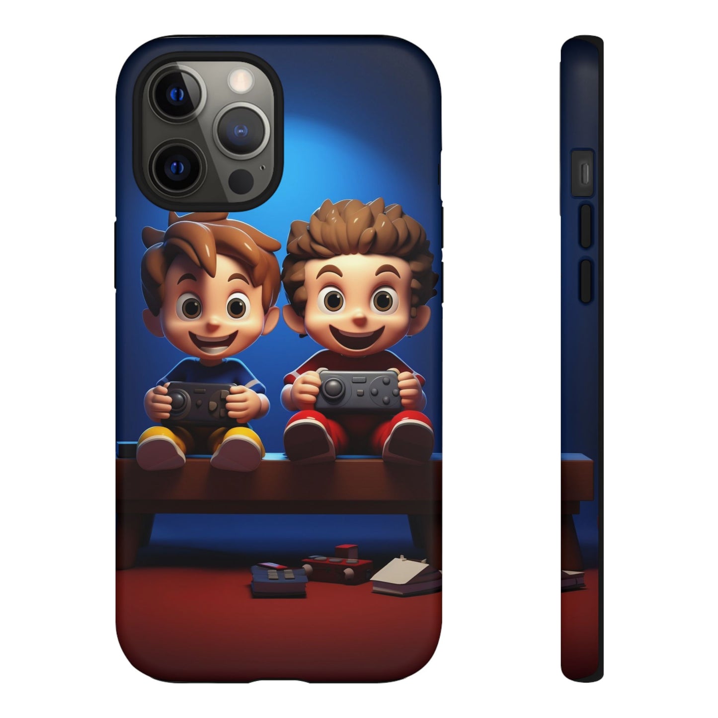 Kids Gaming Phone Case, Tough Cases, Cute Phone Cover, Cartoon Game Controller, Gift for Gamers, Fun Accessories