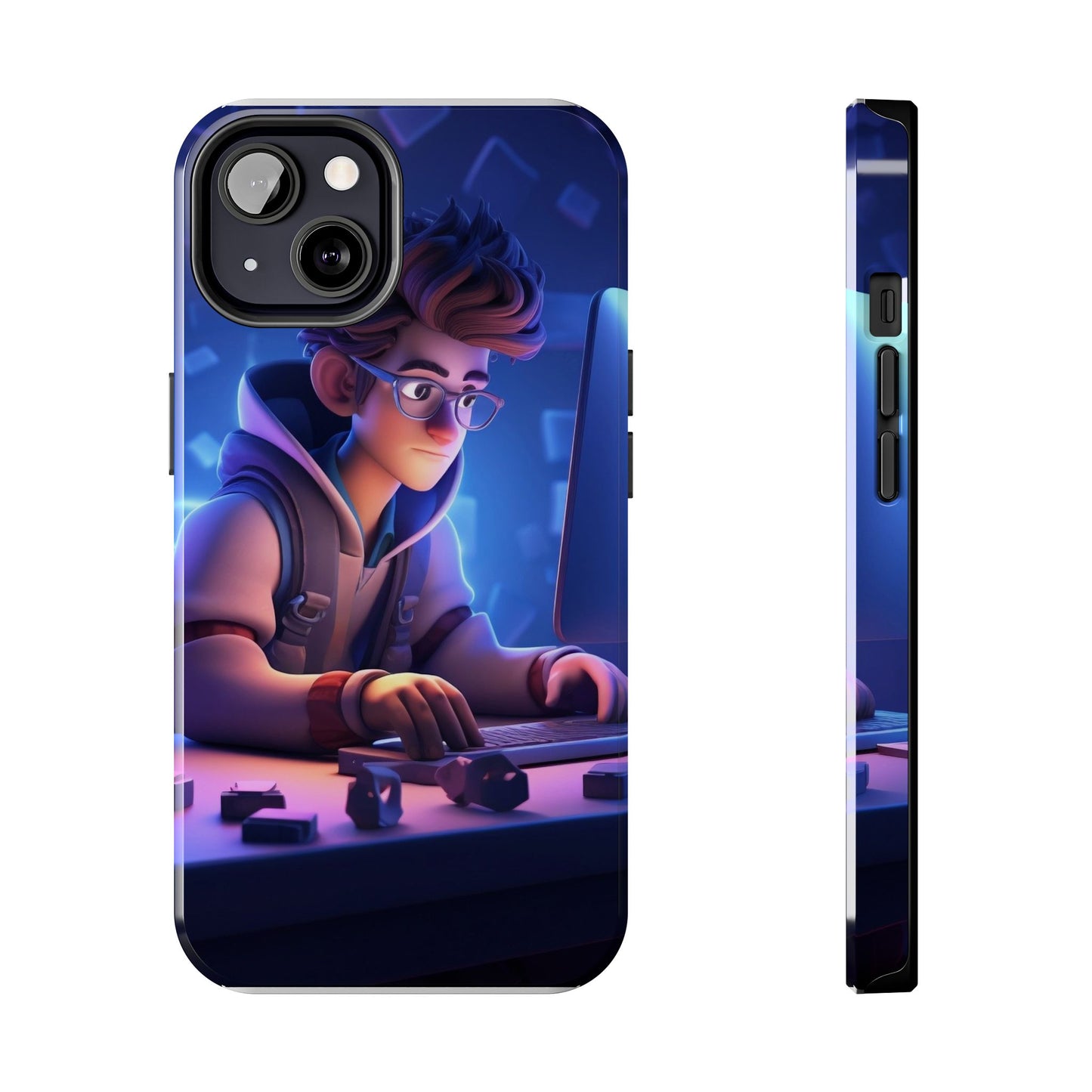 Gaming-Themed Phone Case - Tough Phone Cases for Gamers, Mobile Accessories, Cool Tech Gifts, Birthday Present, Geeky Gifts