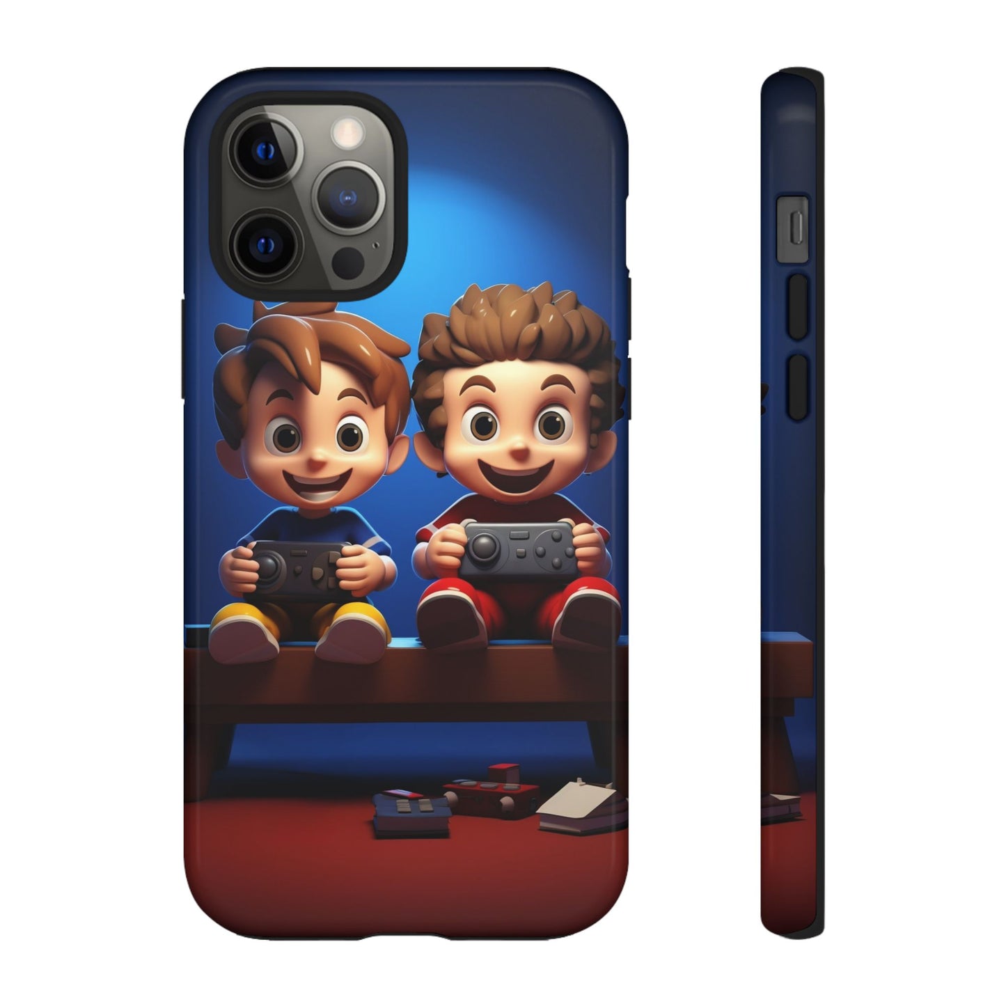 Kids Gaming Phone Case, Tough Cases, Cute Phone Cover, Cartoon Game Controller, Gift for Gamers, Fun Accessories