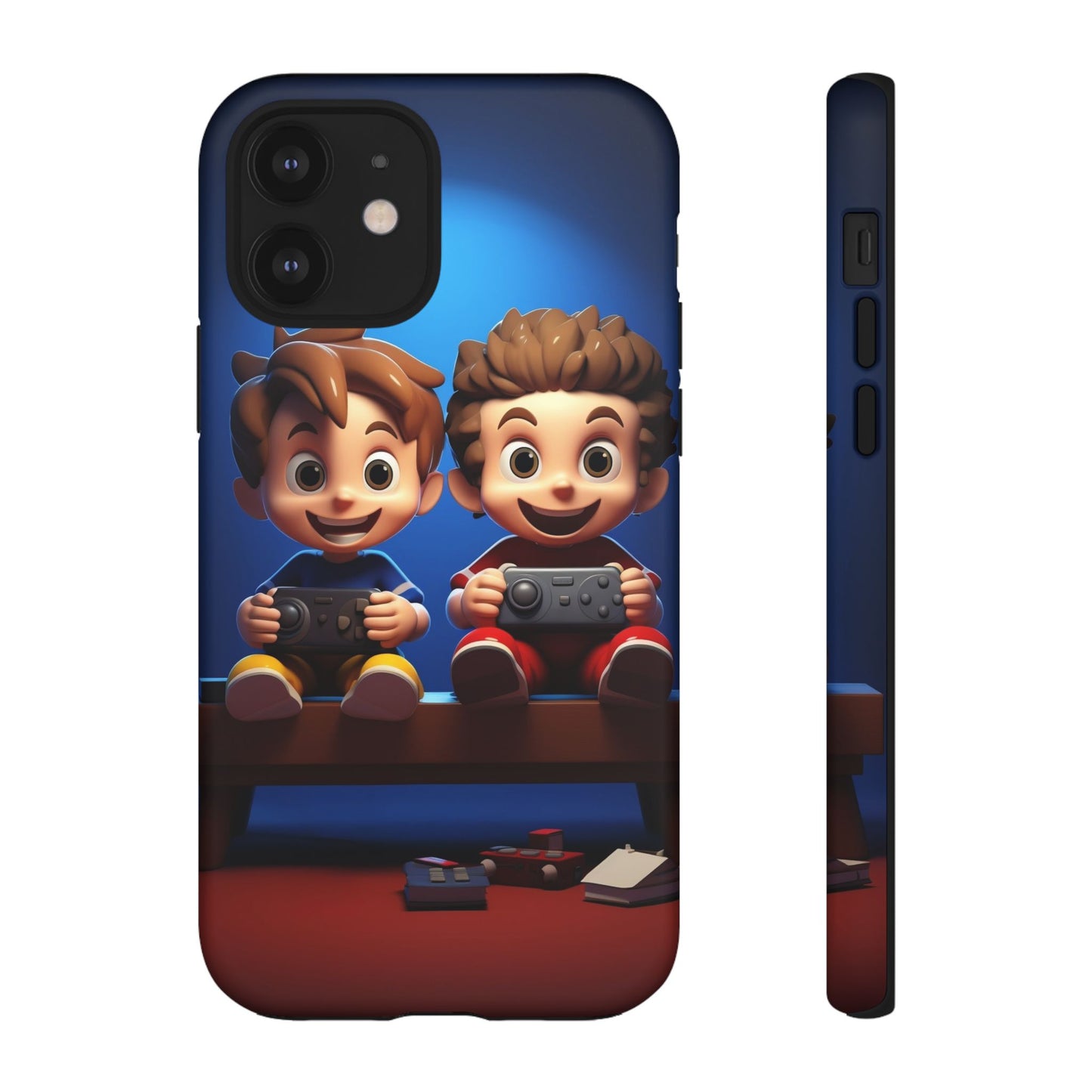 Kids Gaming Phone Case, Tough Cases, Cute Phone Cover, Cartoon Game Controller, Gift for Gamers, Fun Accessories