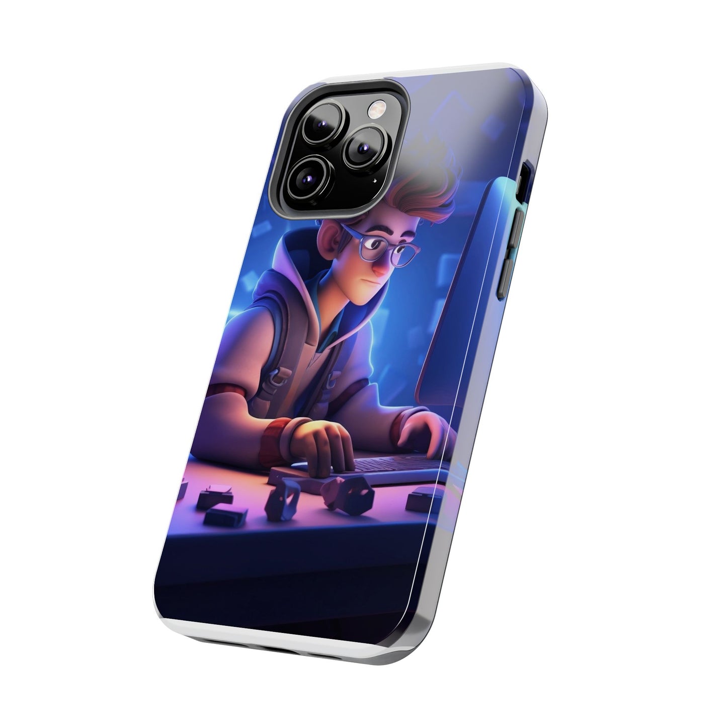 Gaming-Themed Phone Case - Tough Phone Cases for Gamers, Mobile Accessories, Cool Tech Gifts, Birthday Present, Geeky Gifts