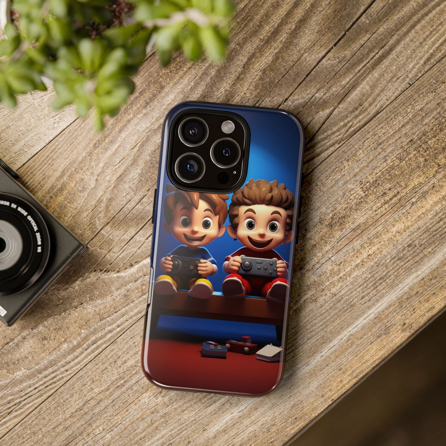 Kids Gaming Phone Case, Tough Cases, Cute Phone Cover, Cartoon Game Controller, Gift for Gamers, Fun Accessories