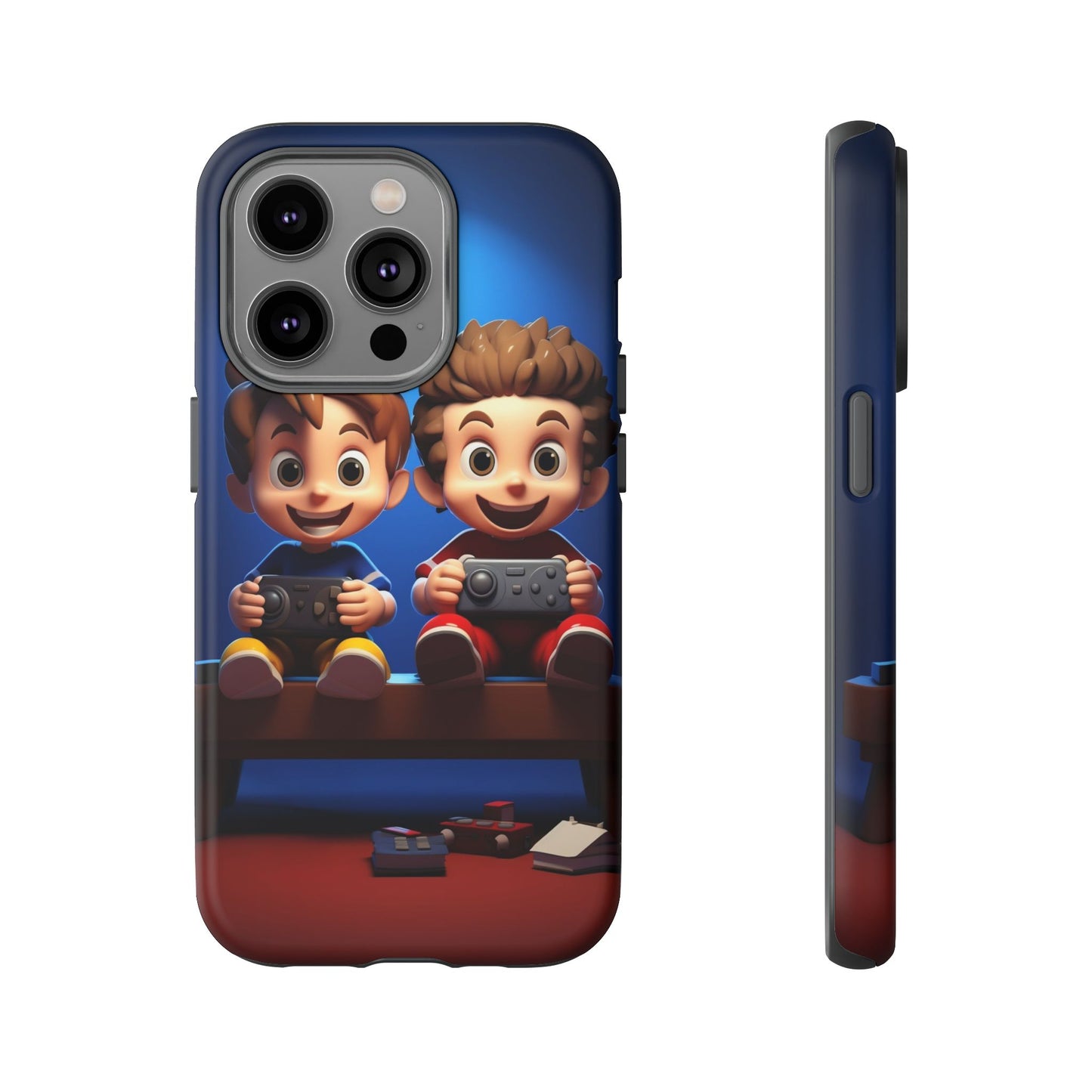 Kids Gaming Phone Case, Tough Cases, Cute Phone Cover, Cartoon Game Controller, Gift for Gamers, Fun Accessories