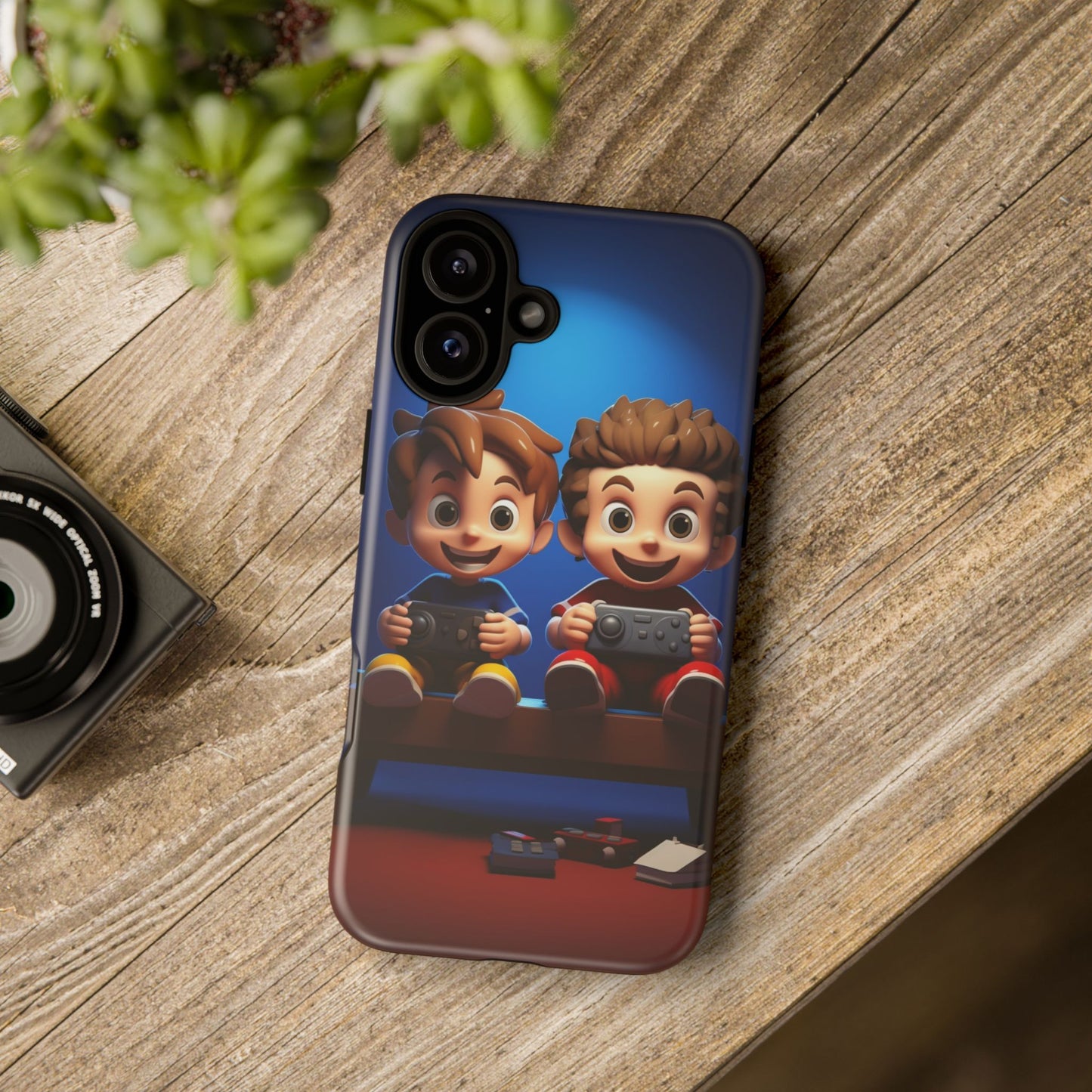Kids Gaming Phone Case, Tough Cases, Cute Phone Cover, Cartoon Game Controller, Gift for Gamers, Fun Accessories