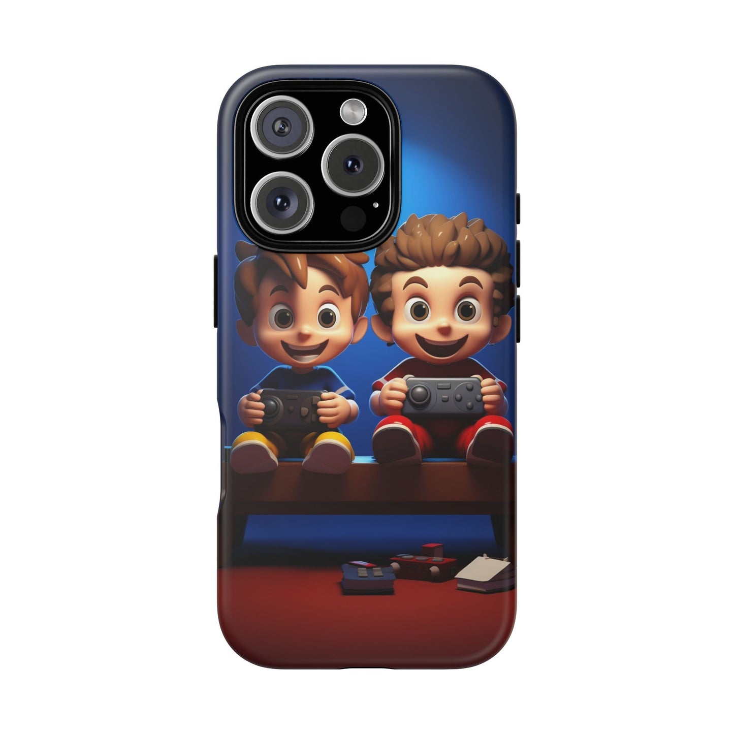 Kids Gaming Phone Case, Tough Cases, Cute Phone Cover, Cartoon Game Controller, Gift for Gamers, Fun Accessories