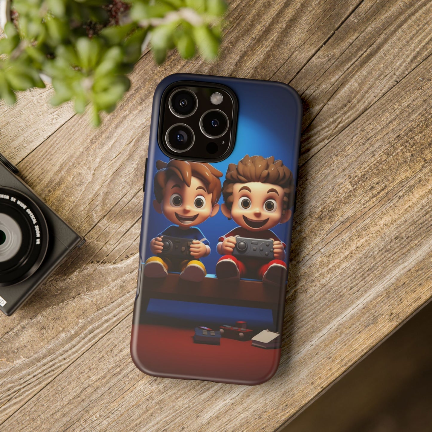 Kids Gaming Phone Case, Tough Cases, Cute Phone Cover, Cartoon Game Controller, Gift for Gamers, Fun Accessories