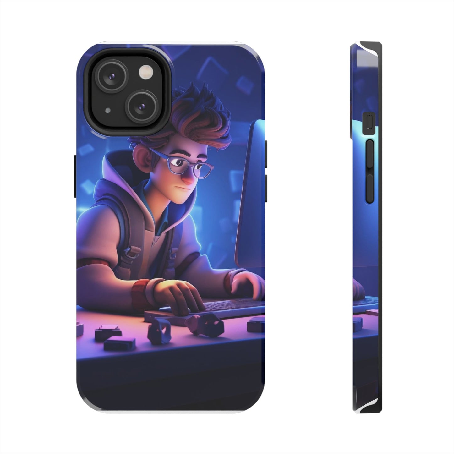 Gaming-Themed Phone Case - Tough Phone Cases for Gamers, Mobile Accessories, Cool Tech Gifts, Birthday Present, Geeky Gifts
