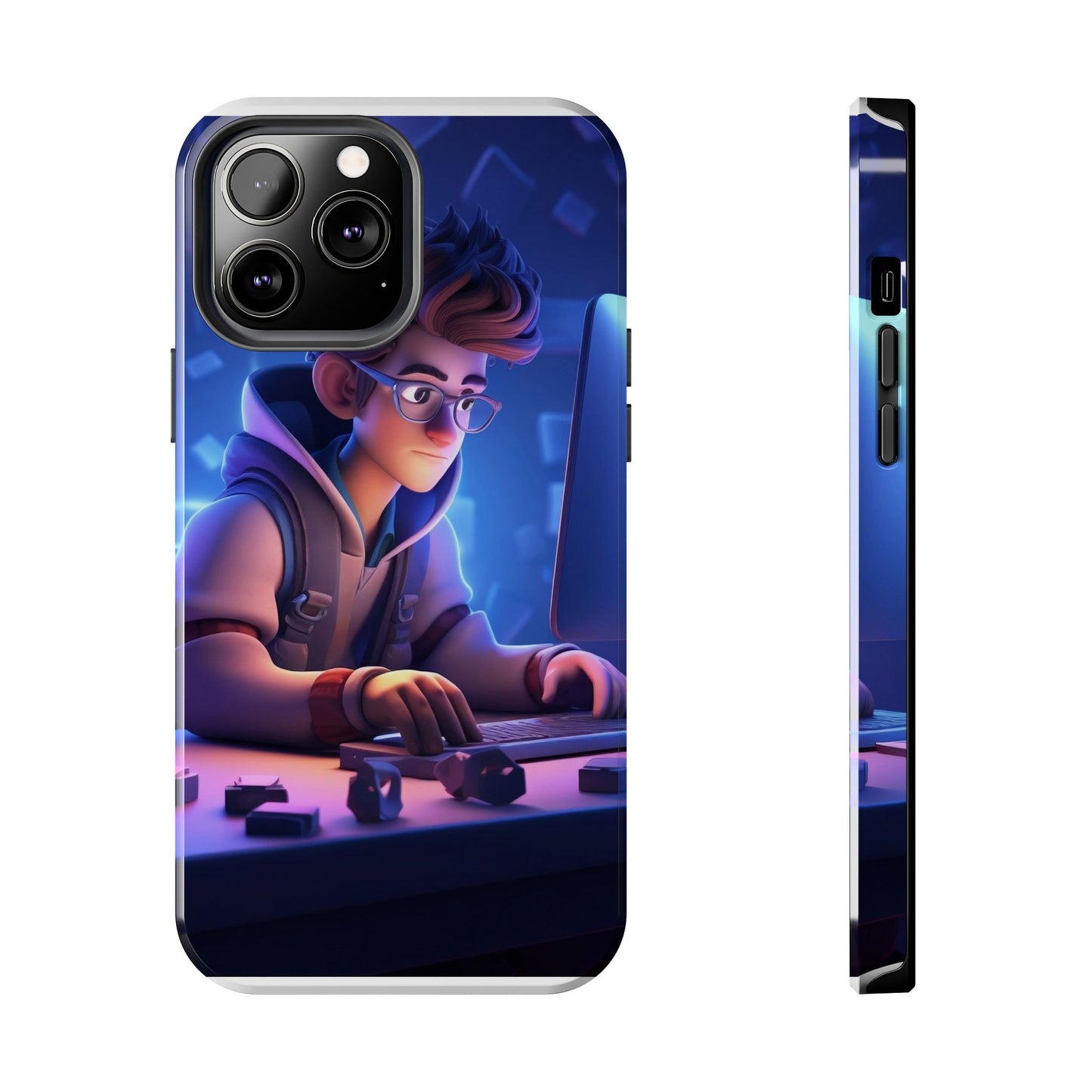 Gaming-Themed Phone Case - Tough Phone Cases for Gamers, Mobile Accessories, Cool Tech Gifts, Birthday Present, Geeky Gifts