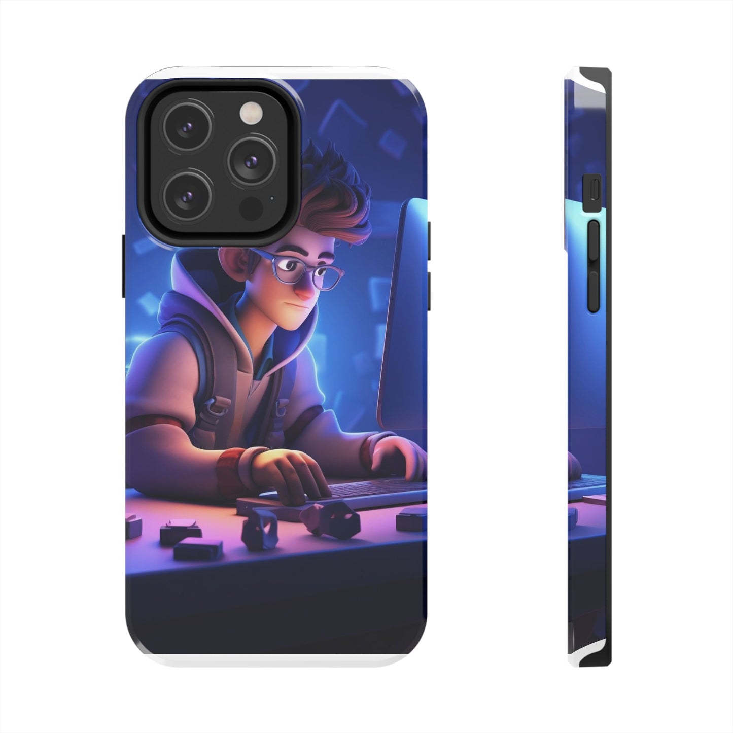 Gaming-Themed Phone Case - Tough Phone Cases for Gamers, Mobile Accessories, Cool Tech Gifts, Birthday Present, Geeky Gifts