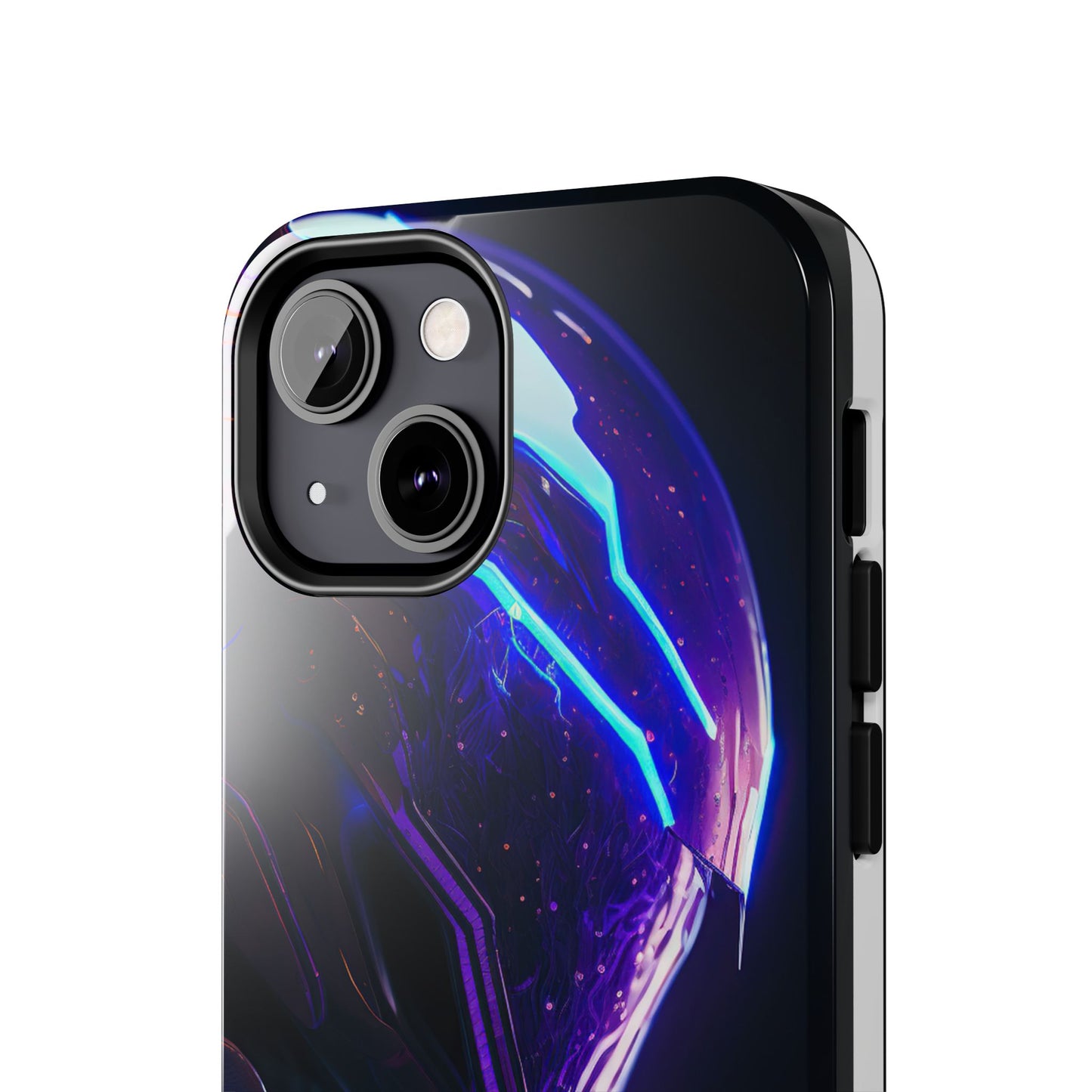 Futuristic Tough Phone Cases, Durable Phone Cover, Sci-Fi Phone Case, Tech Lover Gift, Unique Phone Accessory