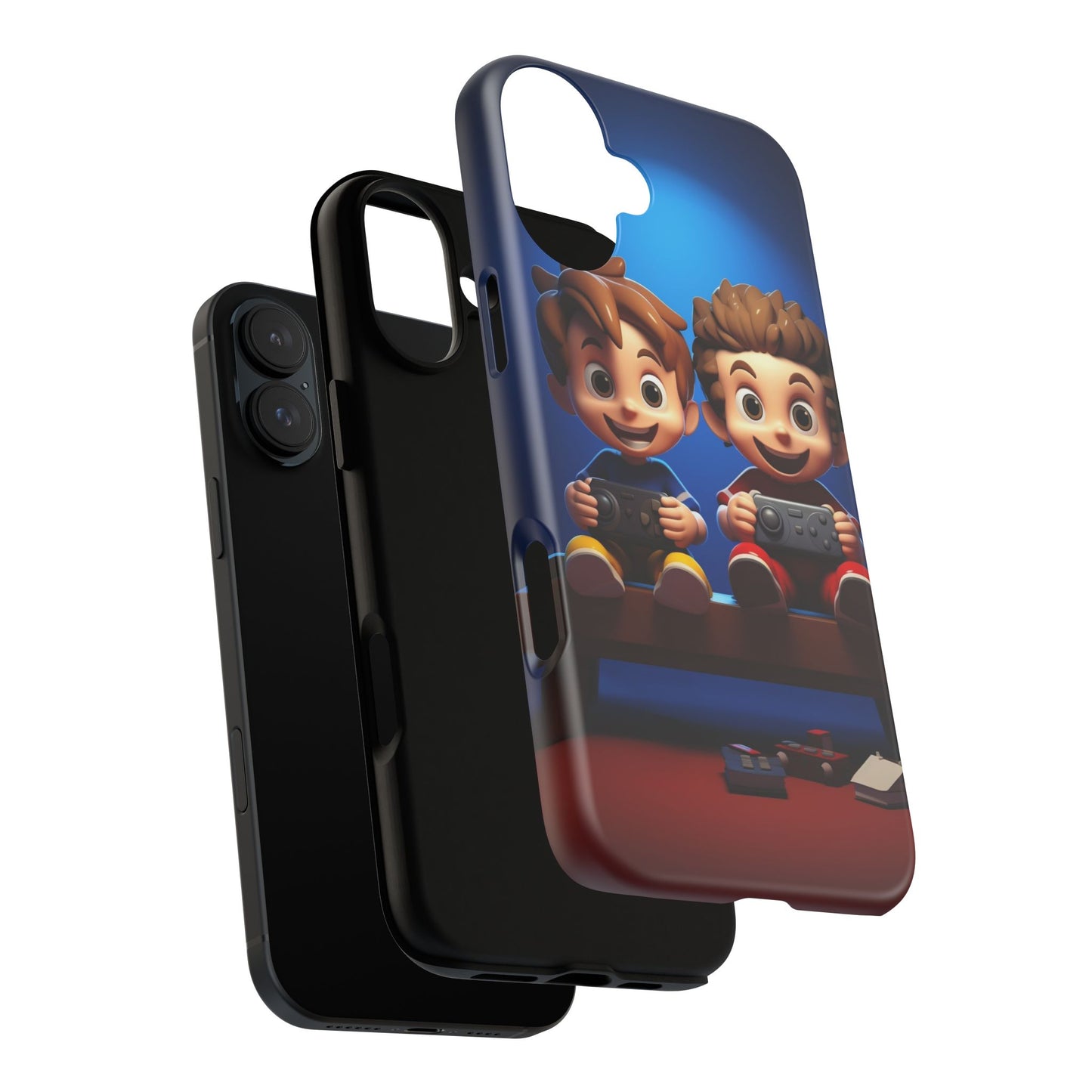 Kids Gaming Phone Case, Tough Cases, Cute Phone Cover, Cartoon Game Controller, Gift for Gamers, Fun Accessories