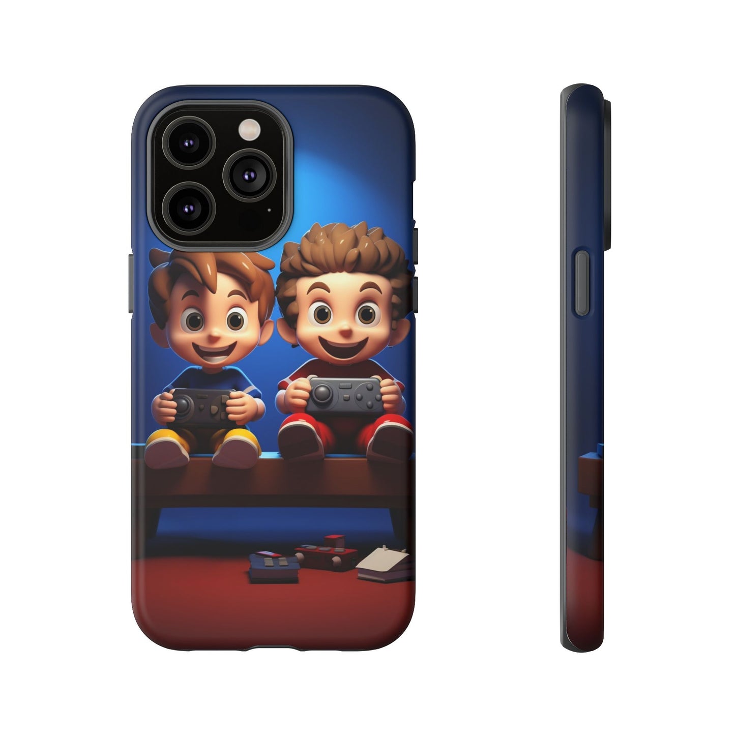 Kids Gaming Phone Case, Tough Cases, Cute Phone Cover, Cartoon Game Controller, Gift for Gamers, Fun Accessories