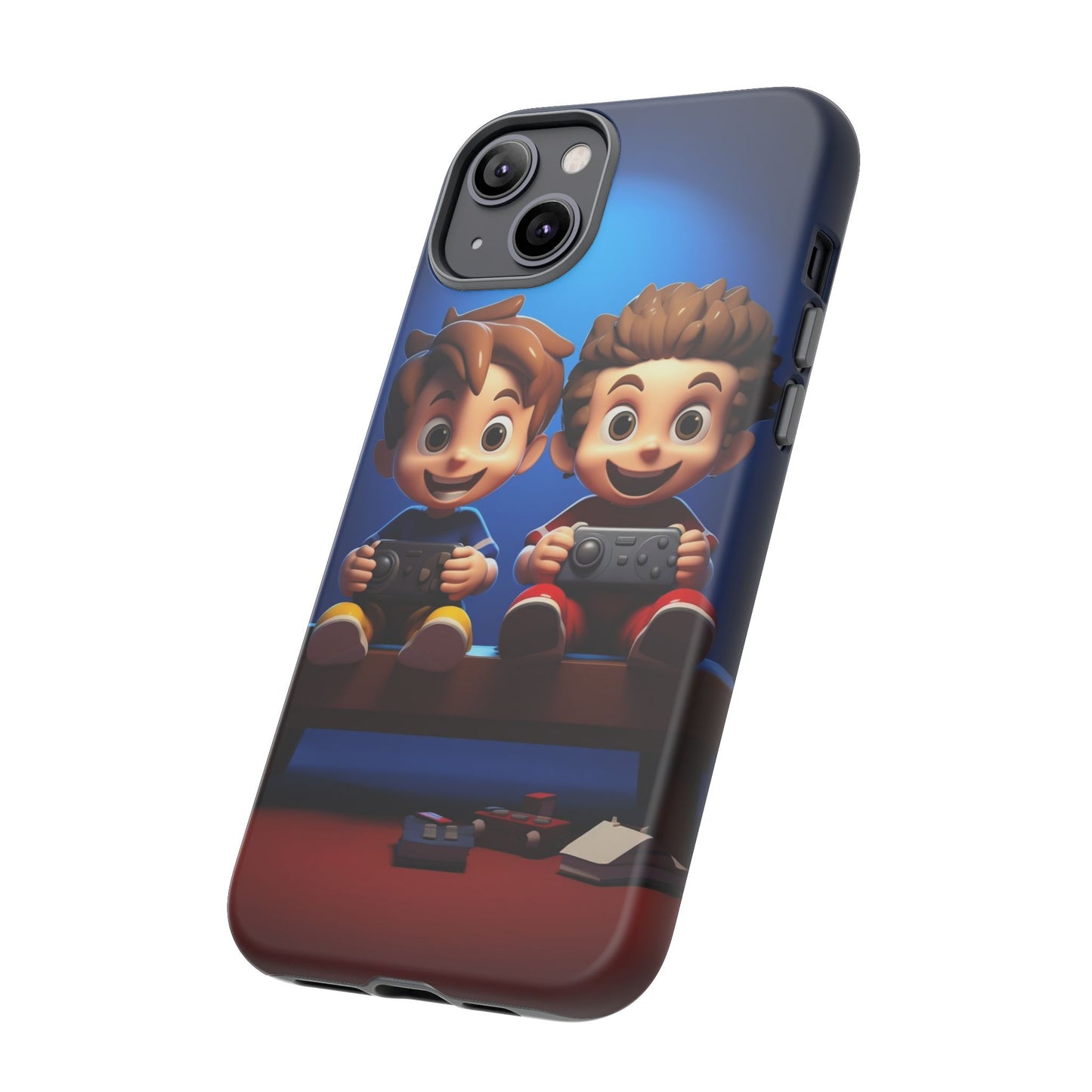 Kids Gaming Phone Case, Tough Cases, Cute Phone Cover, Cartoon Game Controller, Gift for Gamers, Fun Accessories