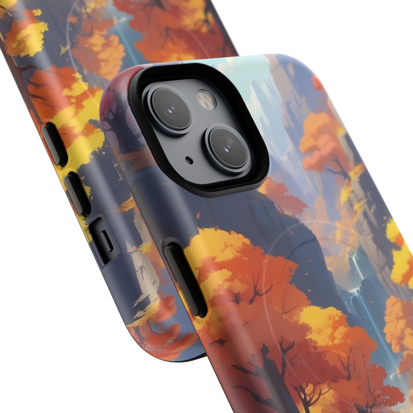 Autumn Landscape Phone Case, Tough Magnetic Cases for Fall Lovers, Nature Phone Cover, Unique Gift for Him/Her, Durable Phone Accessory