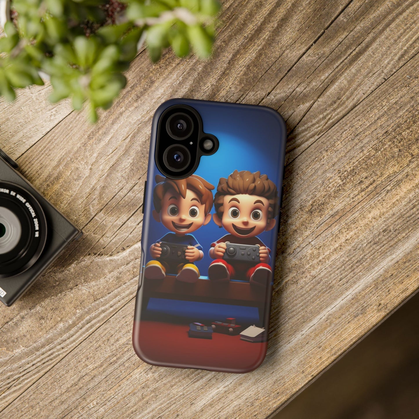 Kids Gaming Phone Case, Tough Cases, Cute Phone Cover, Cartoon Game Controller, Gift for Gamers, Fun Accessories