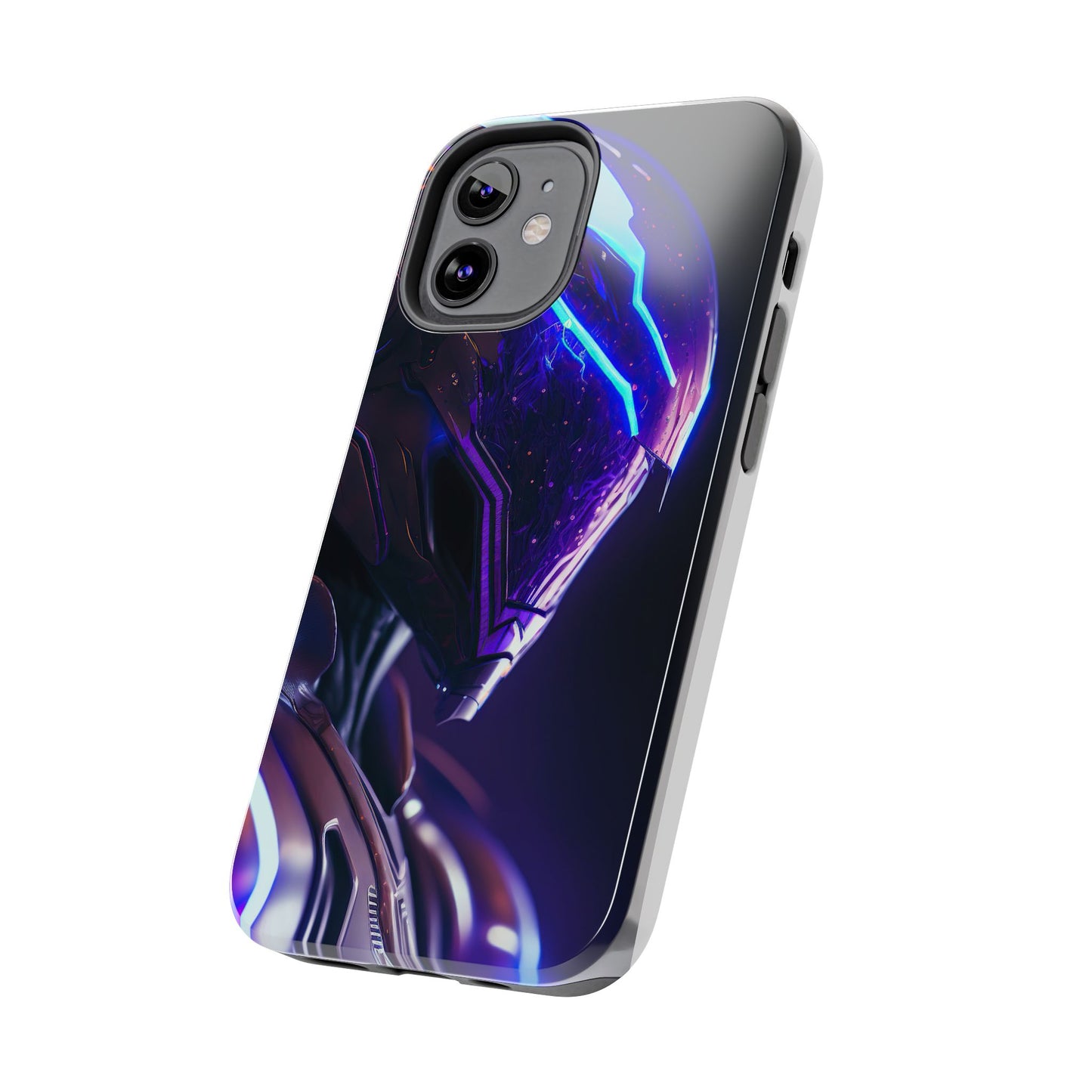 Futuristic Tough Phone Cases, Durable Phone Cover, Sci-Fi Phone Case, Tech Lover Gift, Unique Phone Accessory