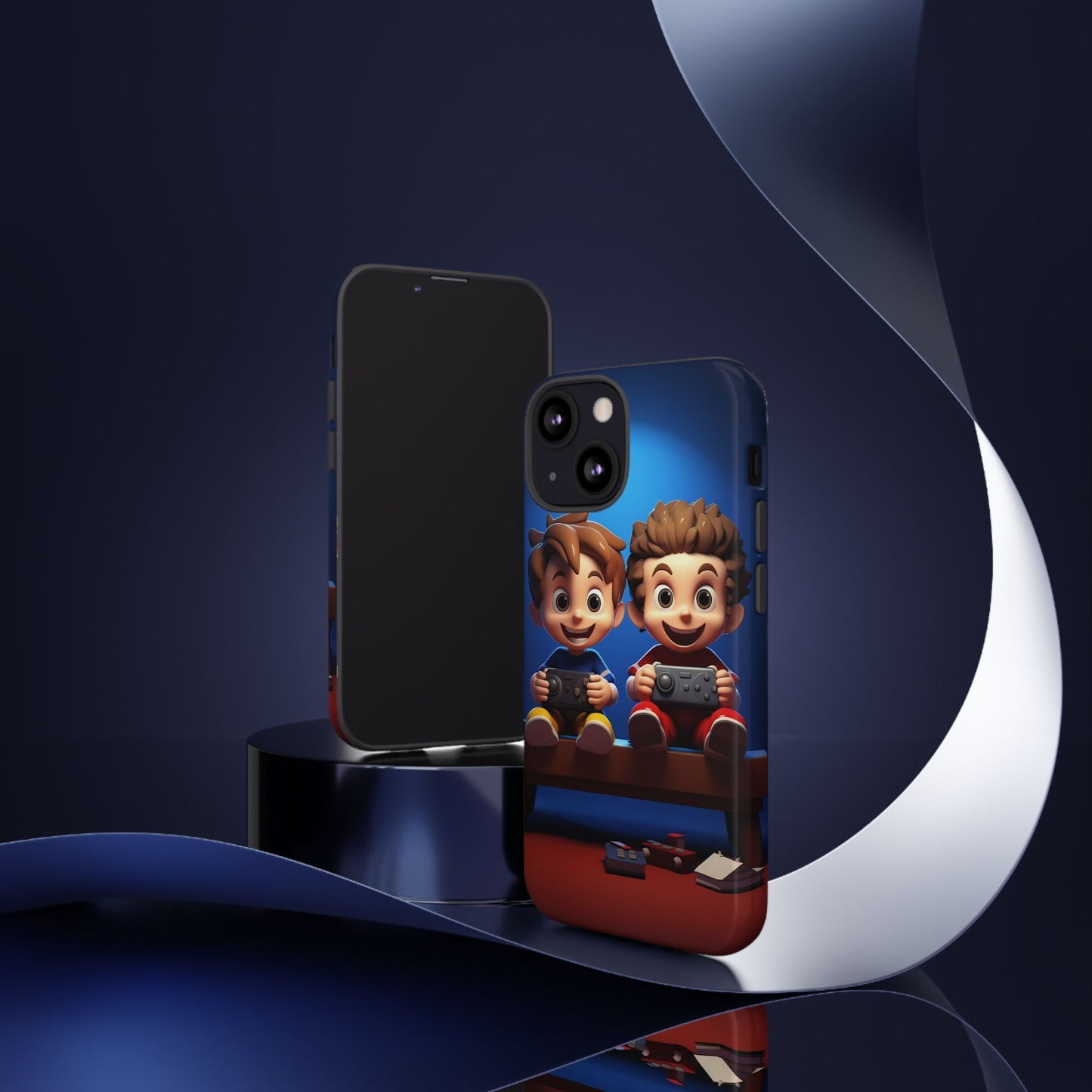 Kids Gaming Phone Case, Tough Cases, Cute Phone Cover, Cartoon Game Controller, Gift for Gamers, Fun Accessories