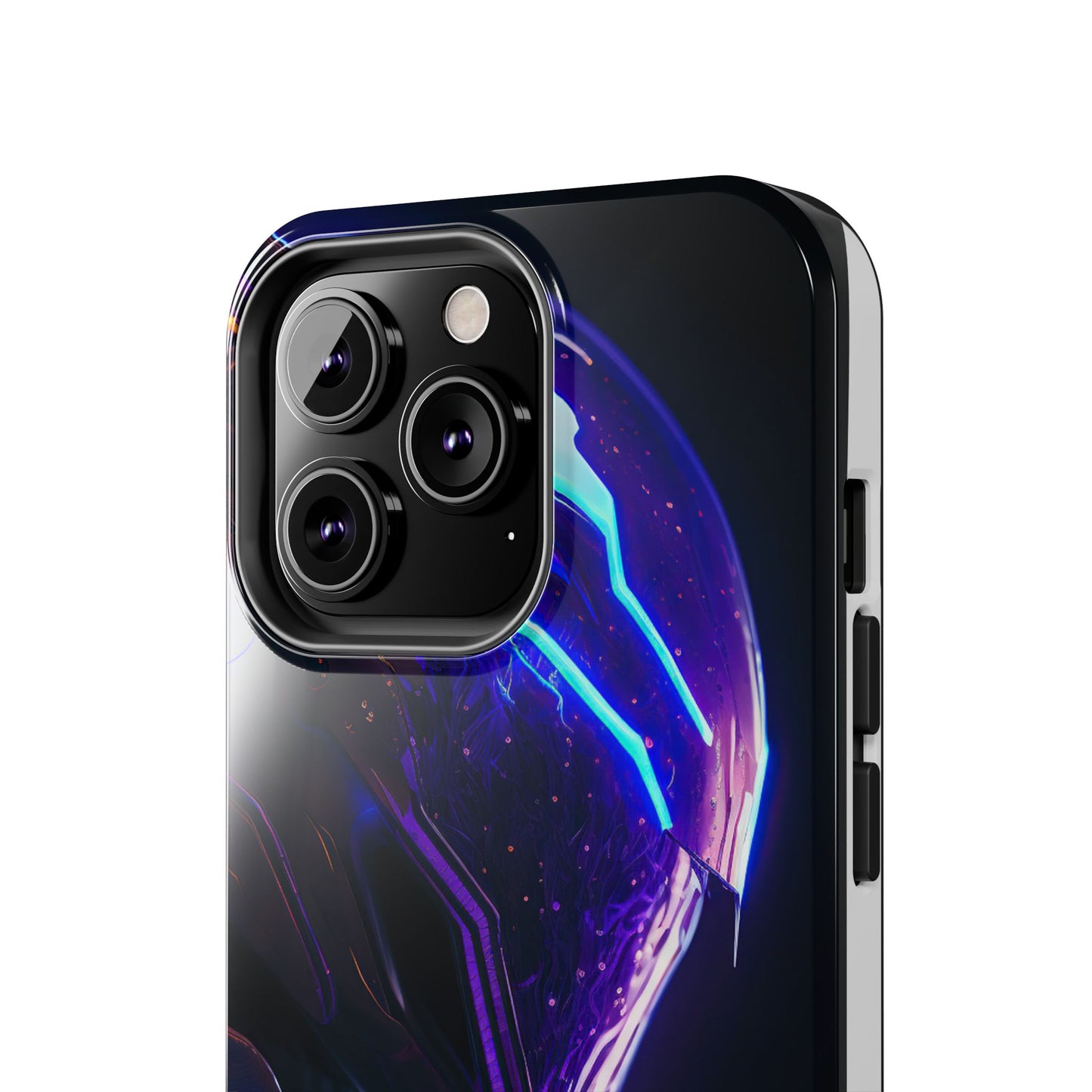Futuristic Tough Phone Cases, Durable Phone Cover, Sci-Fi Phone Case, Tech Lover Gift, Unique Phone Accessory