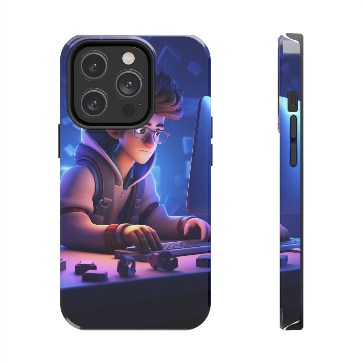 Gaming-Themed Phone Case - Tough Phone Cases for Gamers, Mobile Accessories, Cool Tech Gifts, Birthday Present, Geeky Gifts