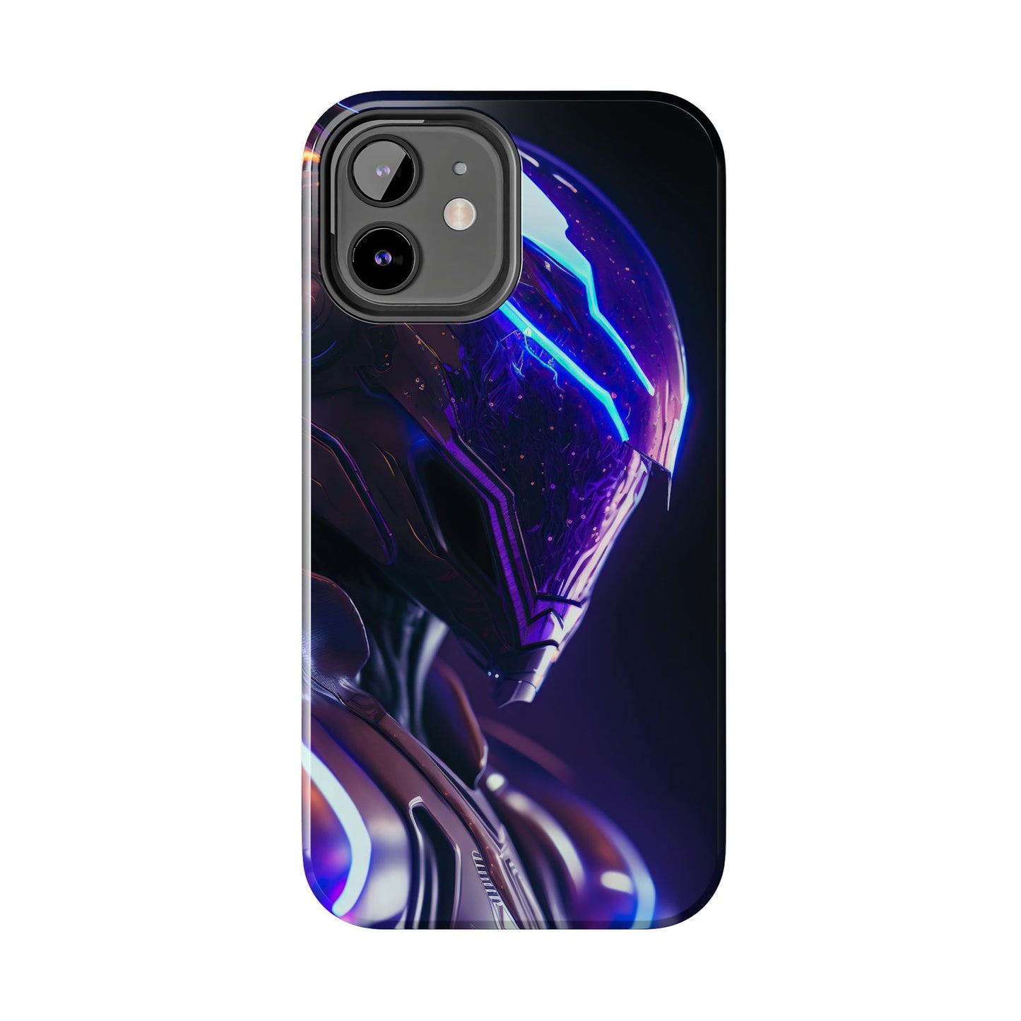 Futuristic Tough Phone Cases, Durable Phone Cover, Sci-Fi Phone Case, Tech Lover Gift, Unique Phone Accessory