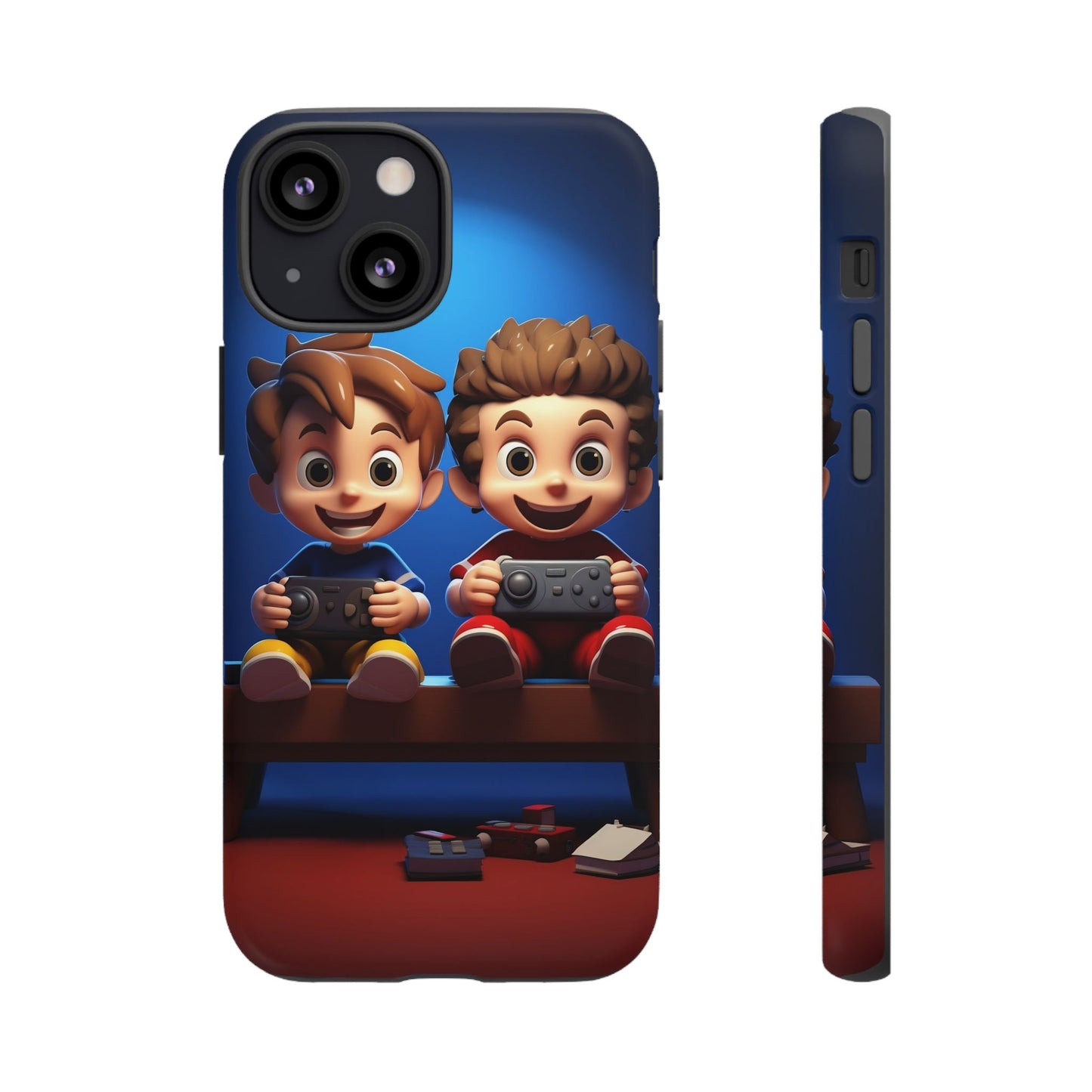 Kids Gaming Phone Case, Tough Cases, Cute Phone Cover, Cartoon Game Controller, Gift for Gamers, Fun Accessories