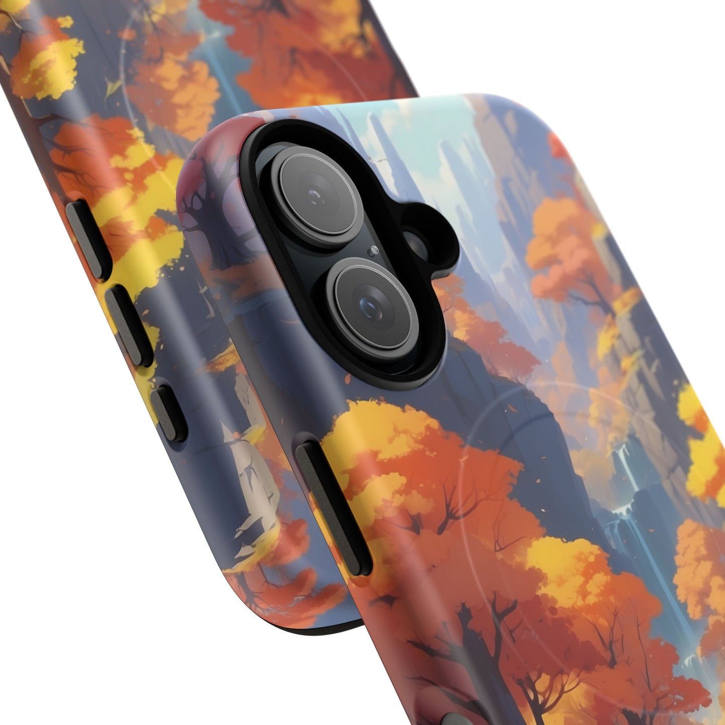Autumn Landscape Phone Case, Tough Magnetic Cases for Fall Lovers, Nature Phone Cover, Unique Gift for Him/Her, Durable Phone Accessory