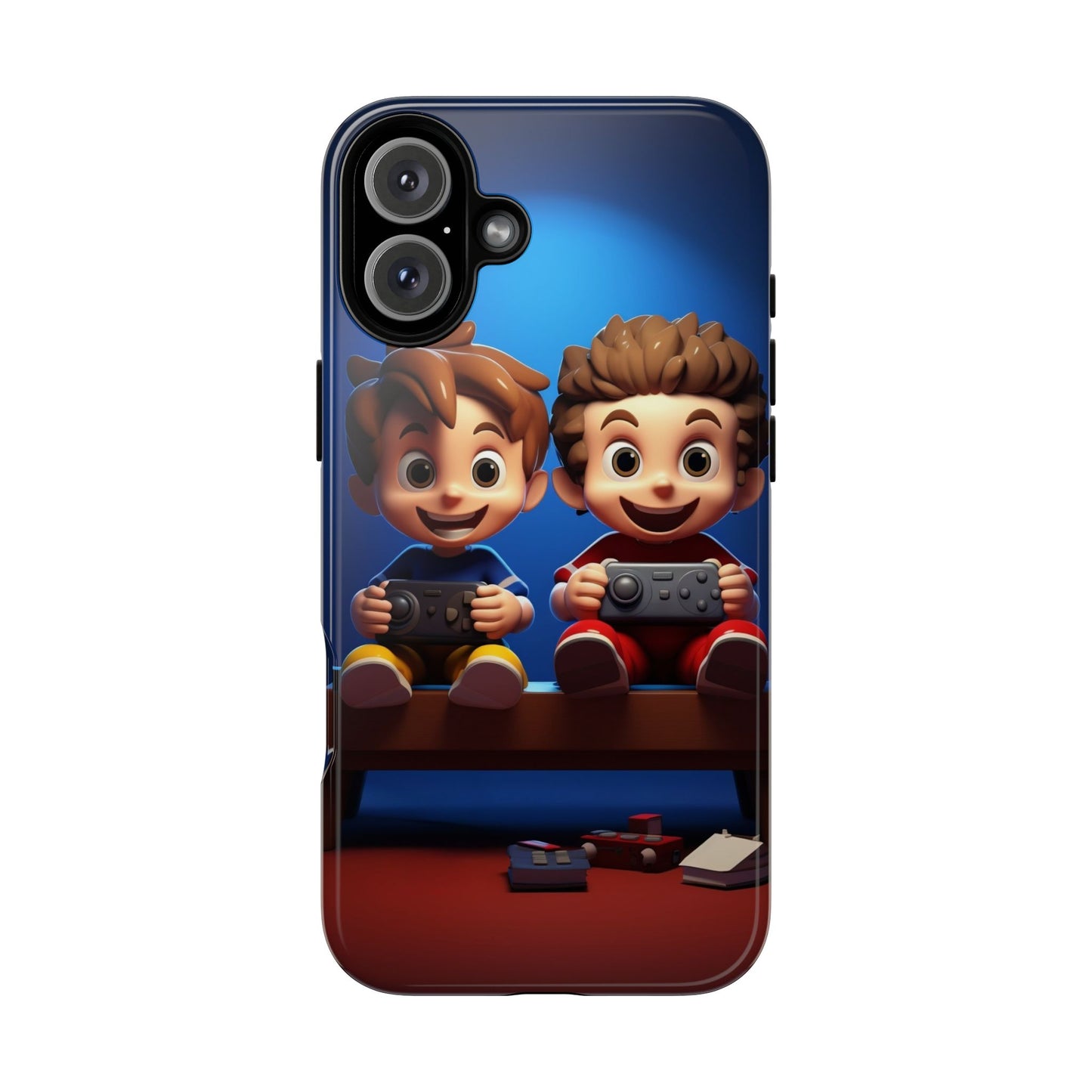 Kids Gaming Phone Case, Tough Cases, Cute Phone Cover, Cartoon Game Controller, Gift for Gamers, Fun Accessories