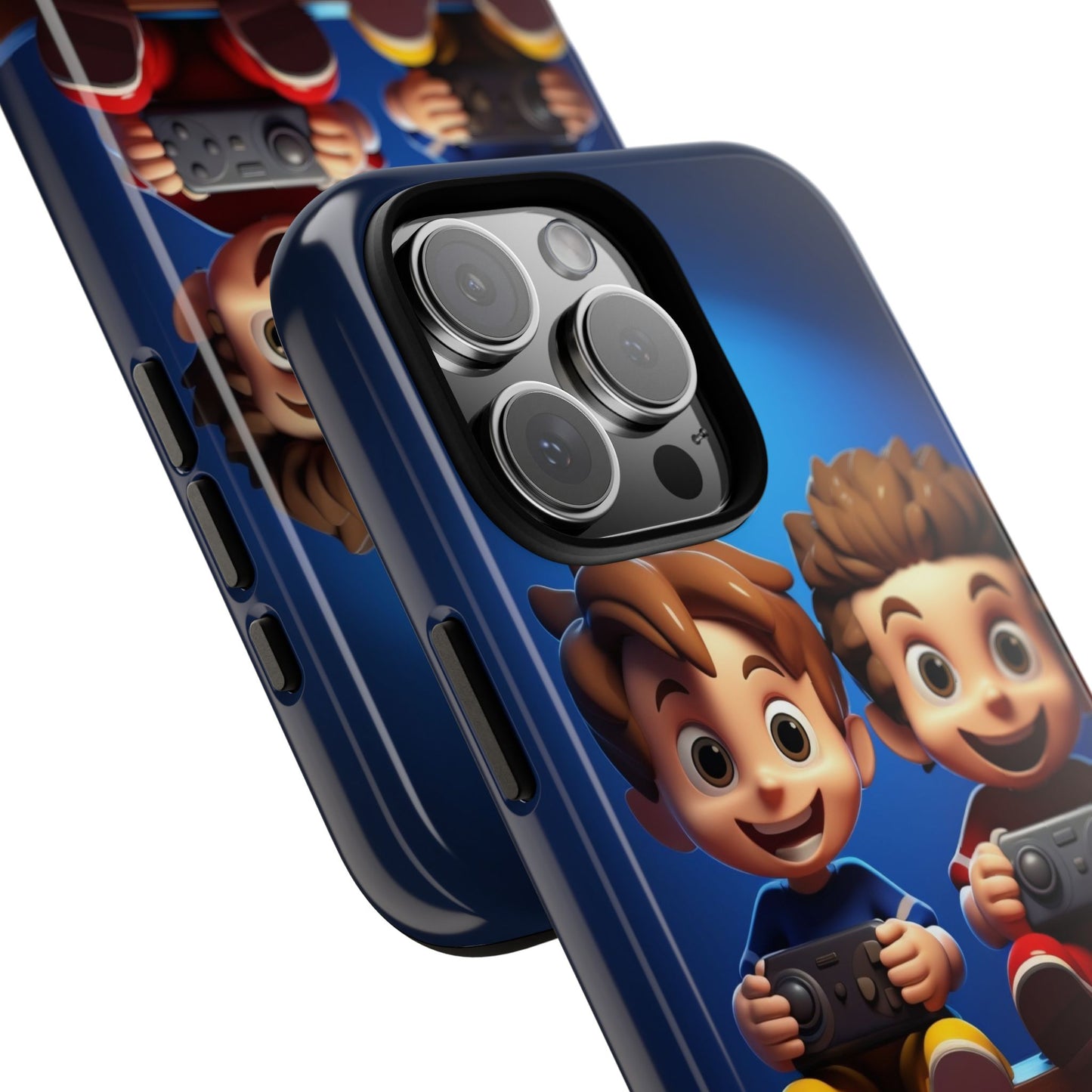 Kids Gaming Phone Case, Tough Cases, Cute Phone Cover, Cartoon Game Controller, Gift for Gamers, Fun Accessories